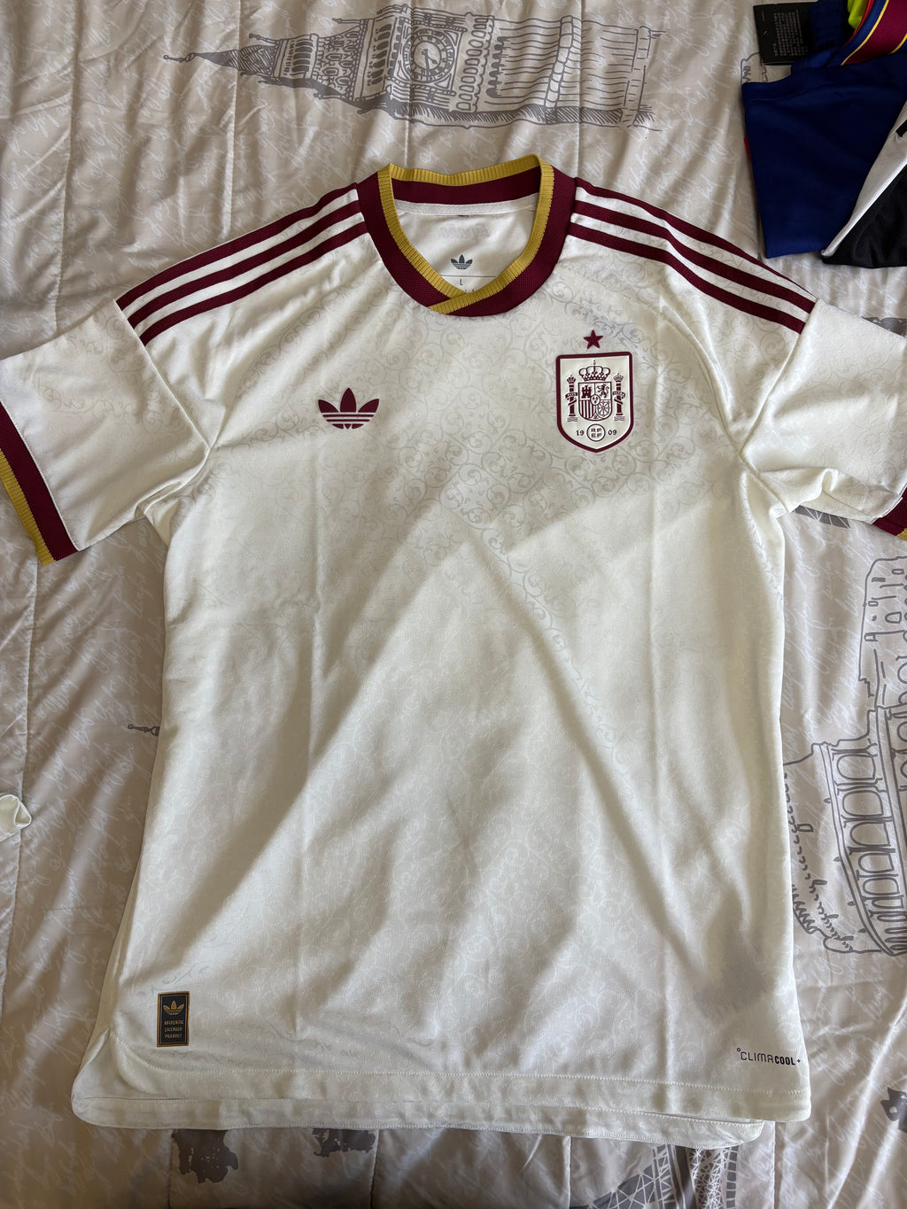 Jersey visitante Selección Nacional de España 2026