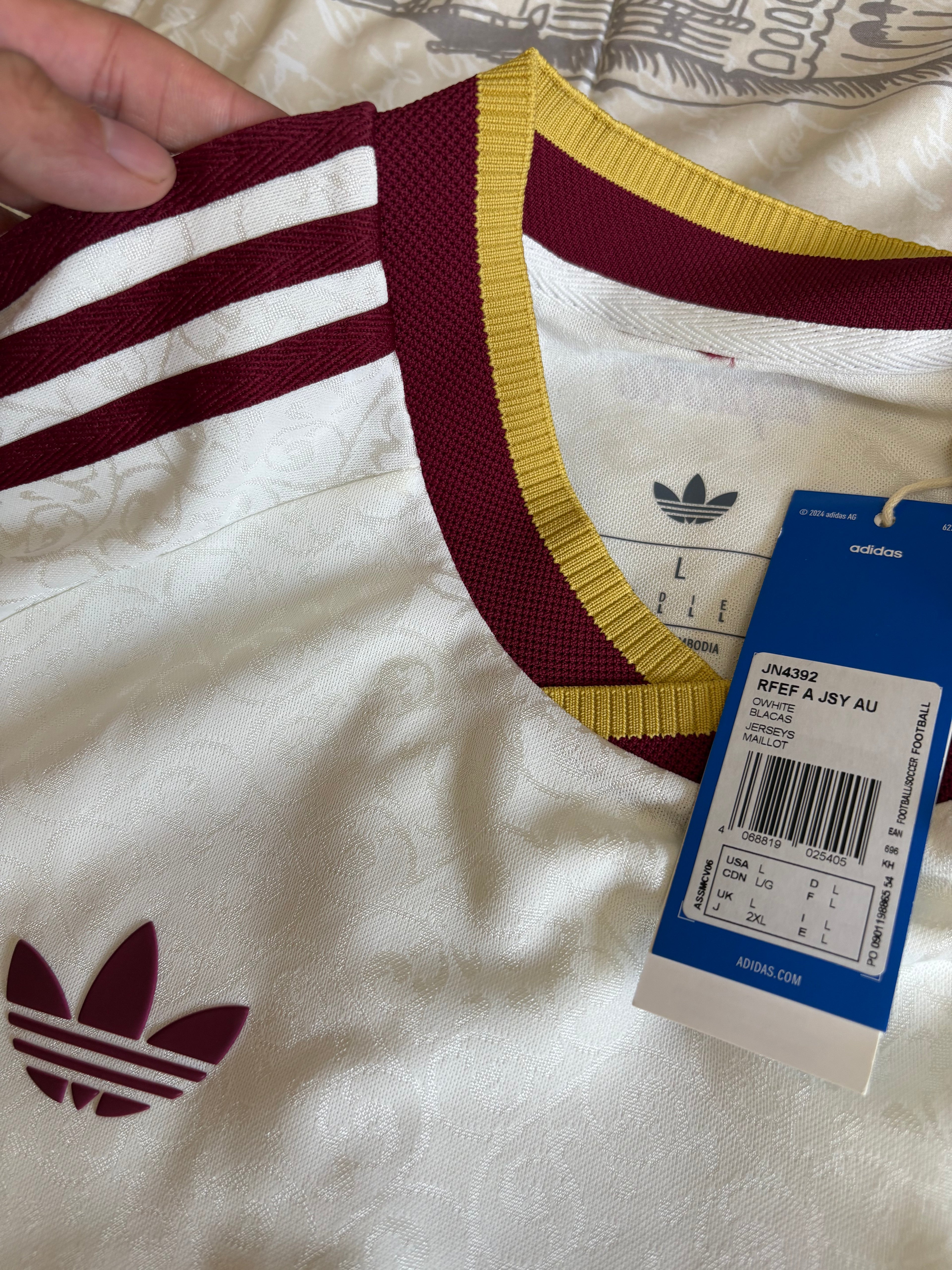Jersey visitante Selección Nacional de España 2026