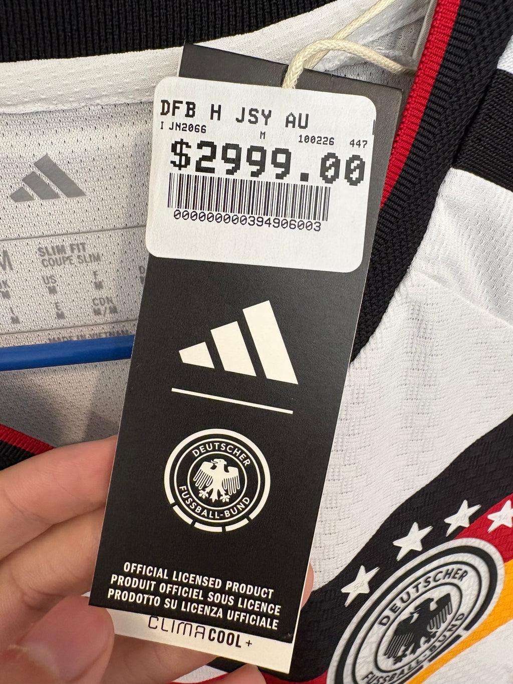 Jersey local Selección Nacional de Alemania 2026