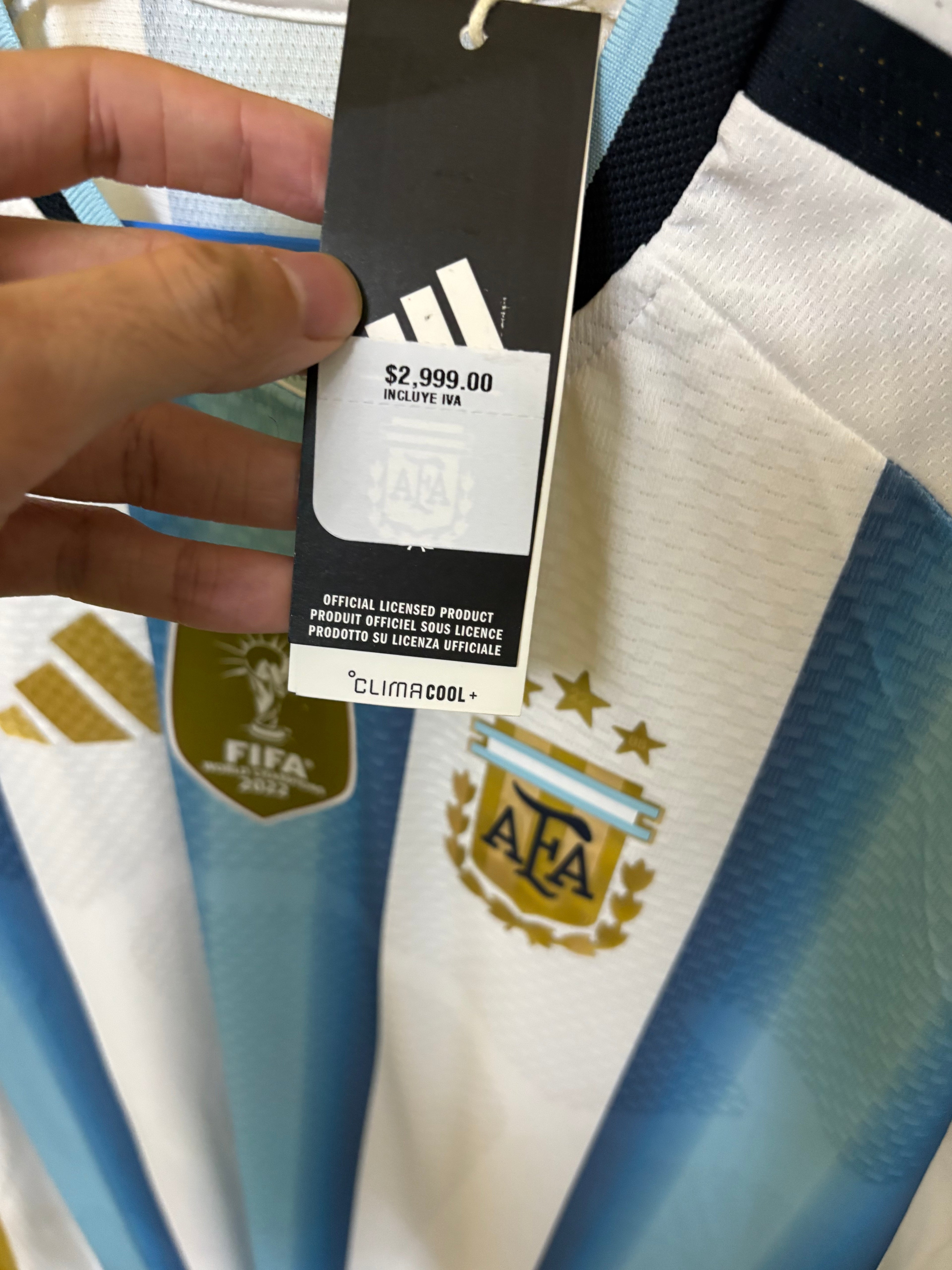 Jersey Selección Nacional de Argentina 2026