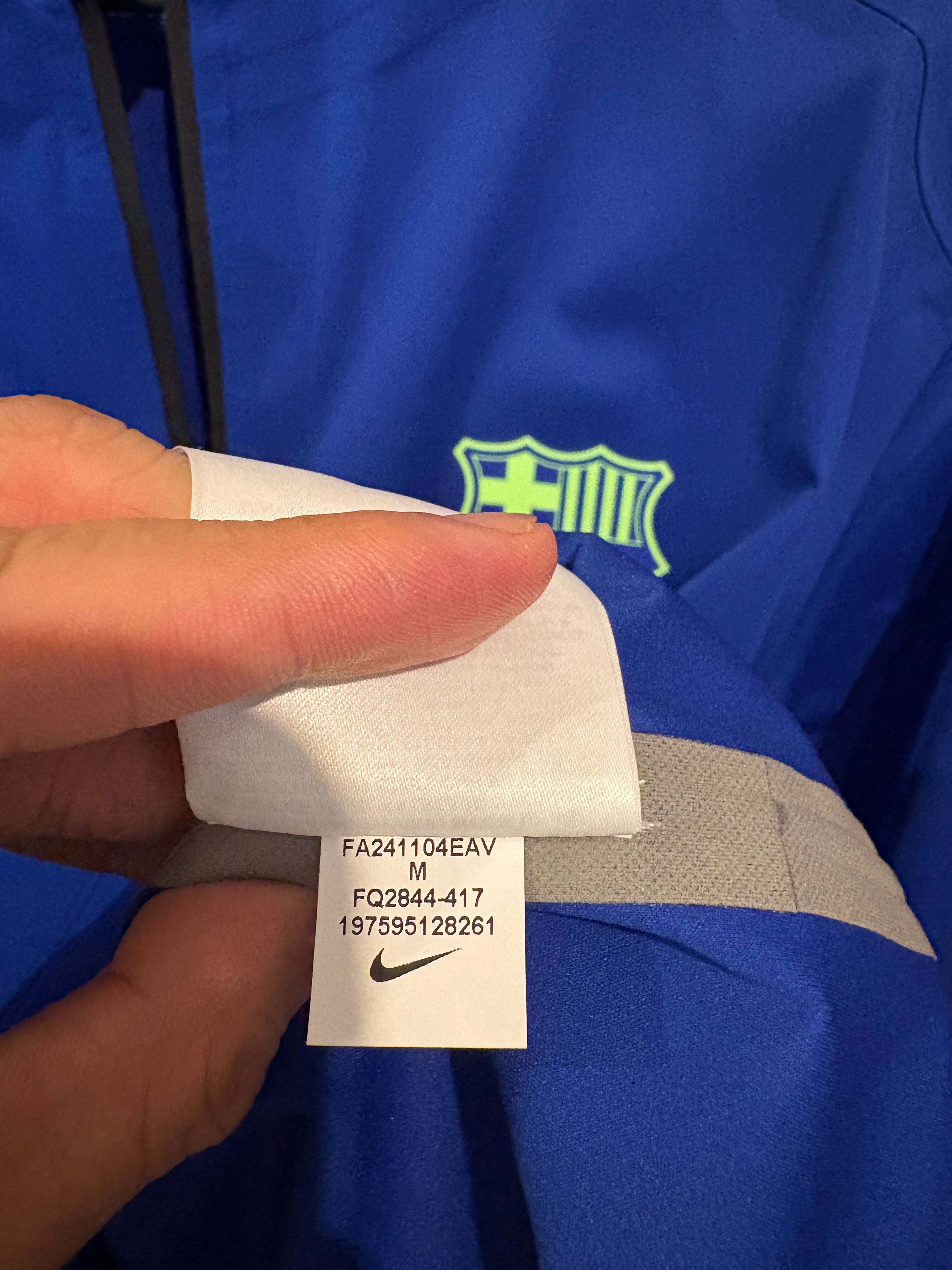 Sudadera de entrenamiento impermeable Storm Fit  FC Barcelona