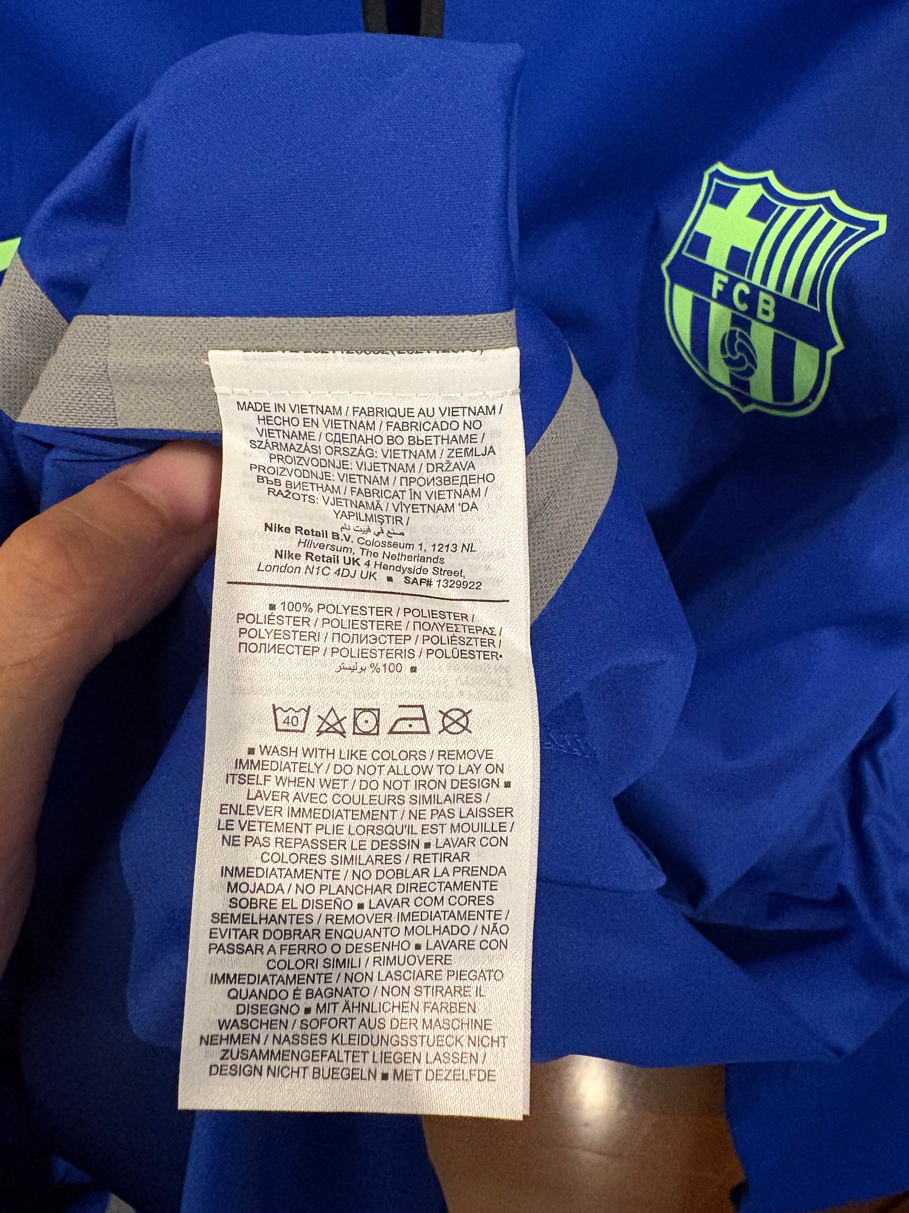 Sudadera de entrenamiento impermeable Storm Fit  FC Barcelona