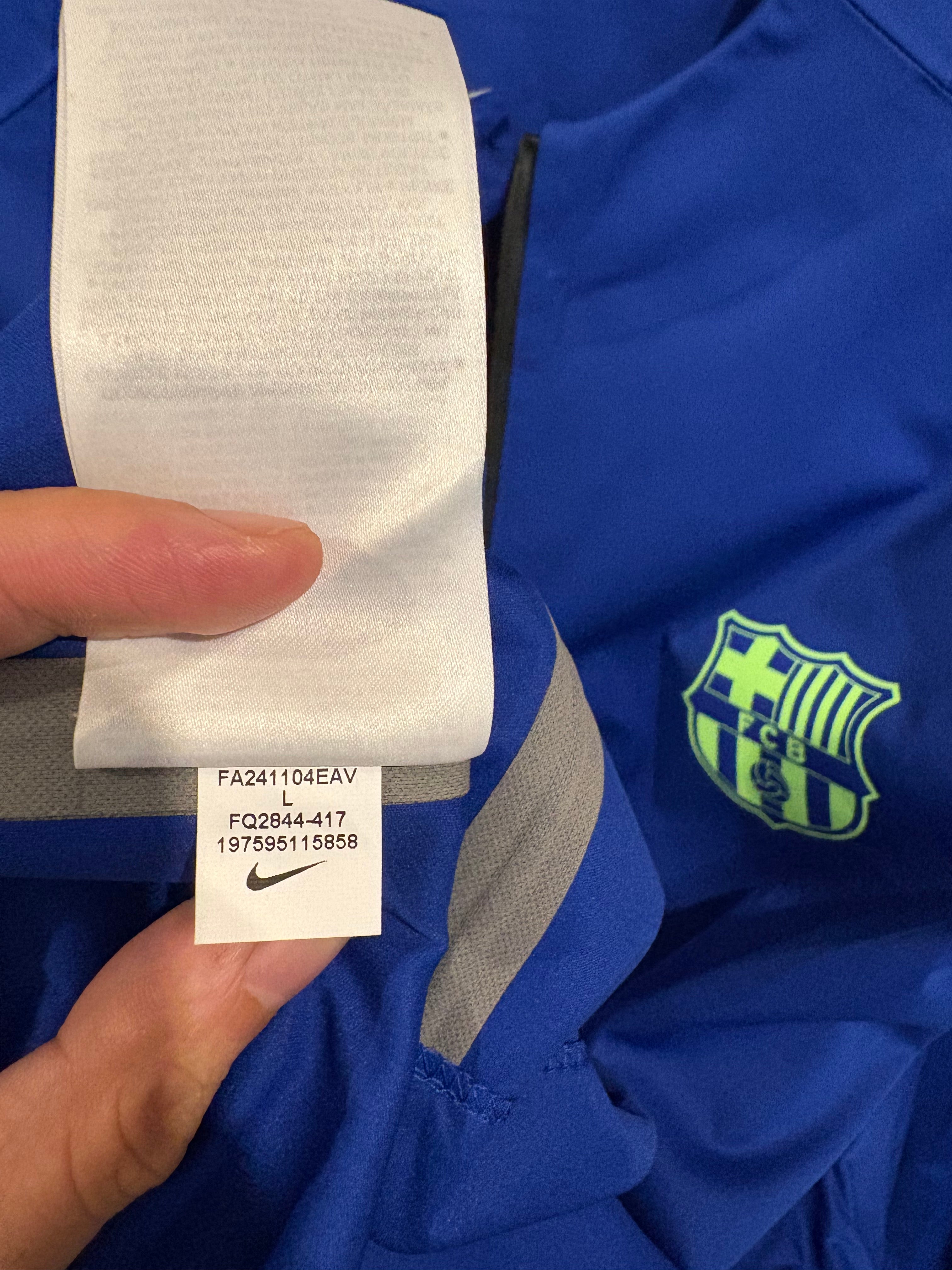 Sudadera de entrenamiento impermeable Storm Fit  FC Barcelona