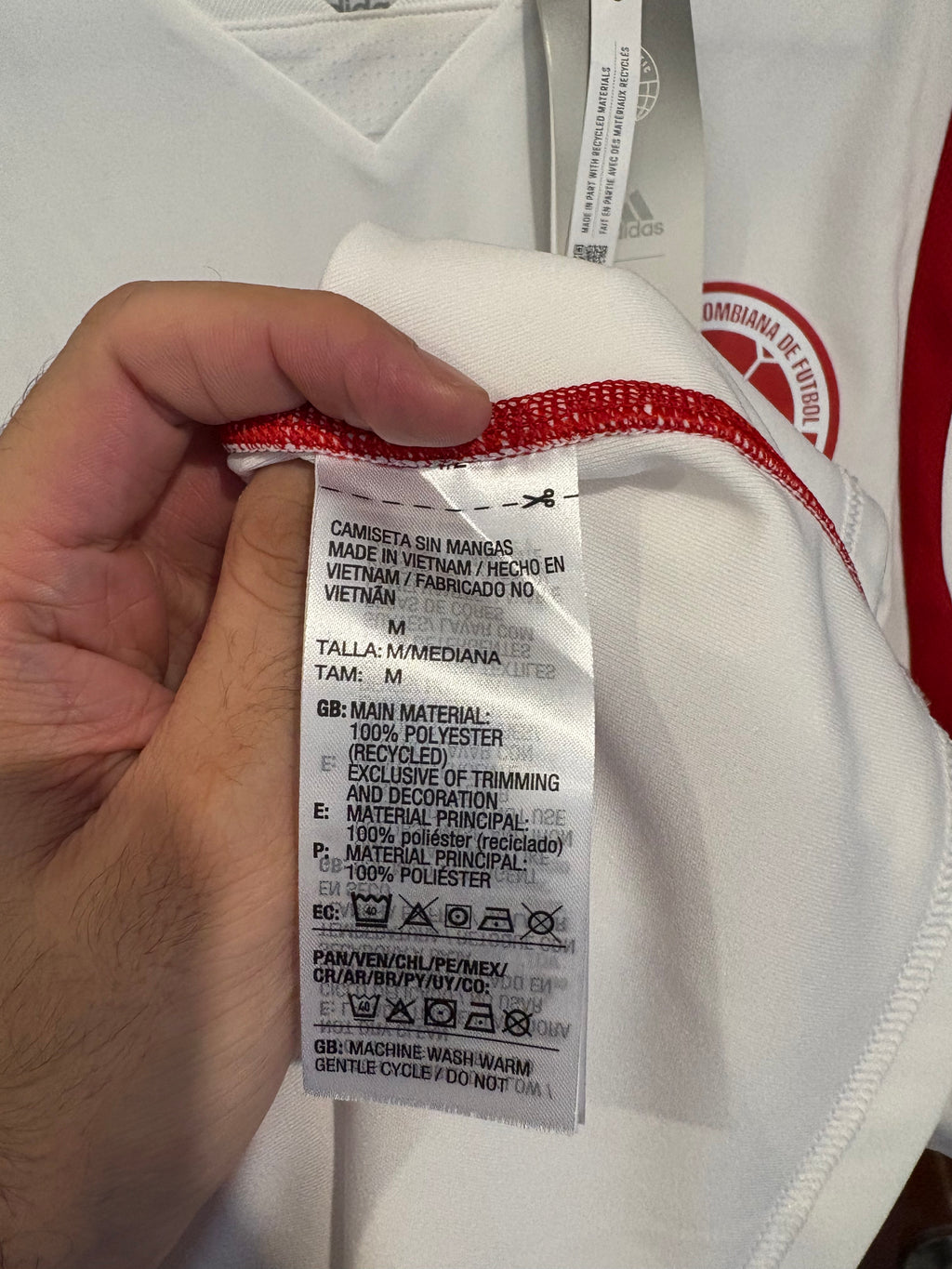 Musculosa de entrenamiento Selección Nacional de Colombia