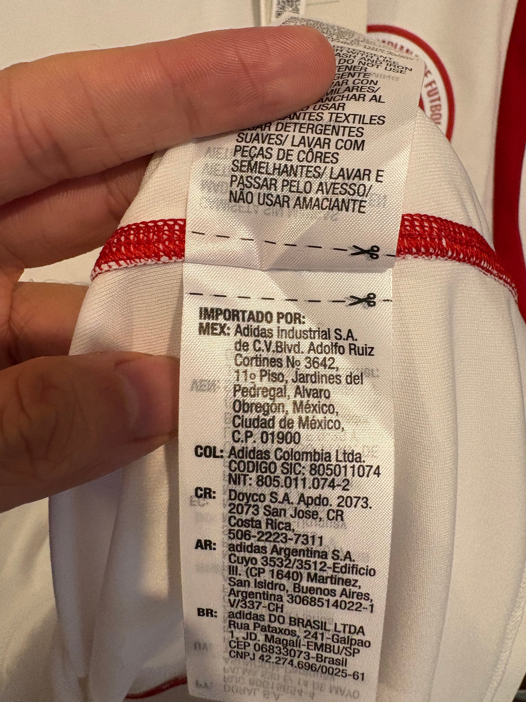 Musculosa de entrenamiento Selección Nacional de Colombia