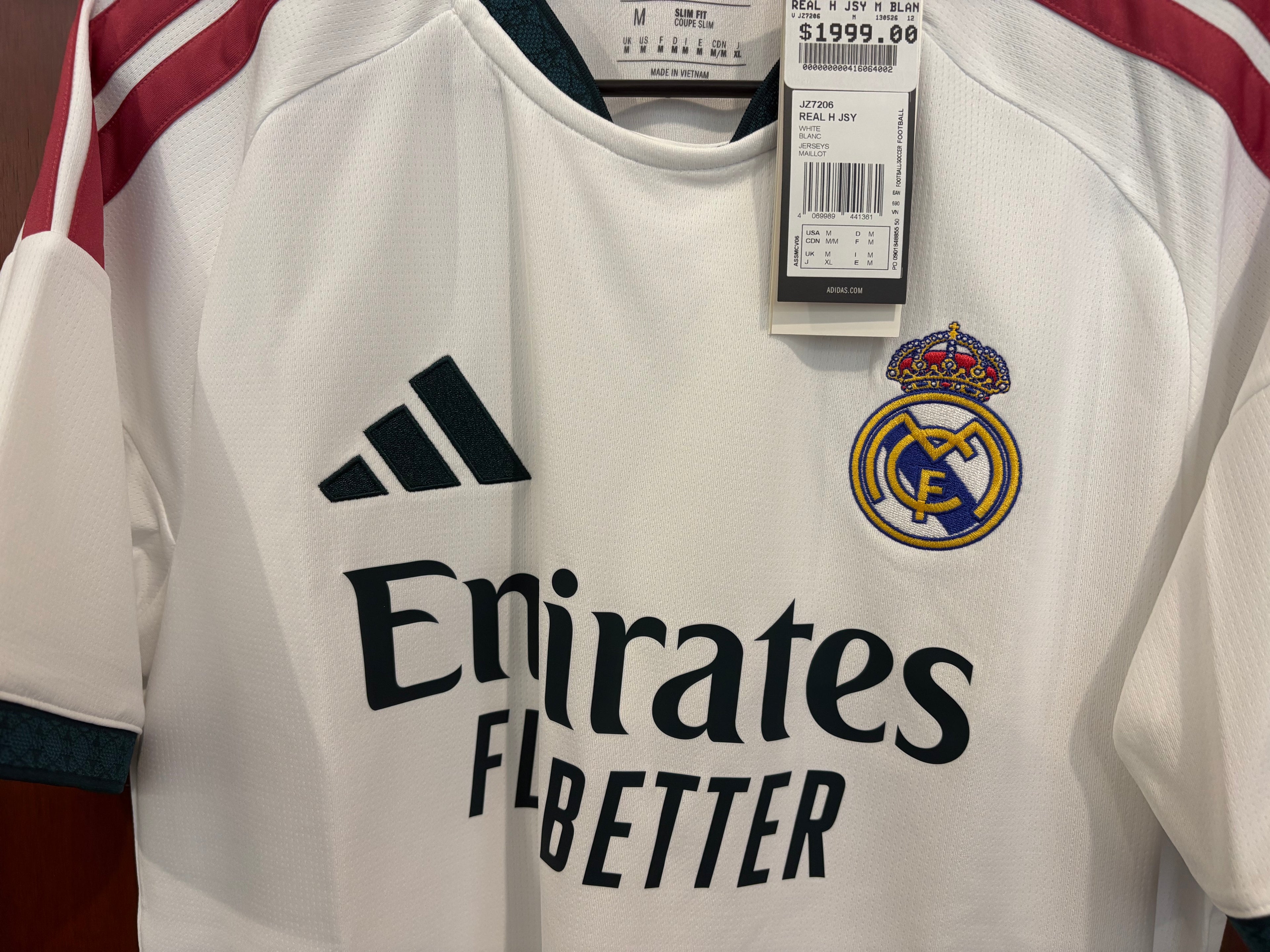 Jersey local Real Madrid 26/27
