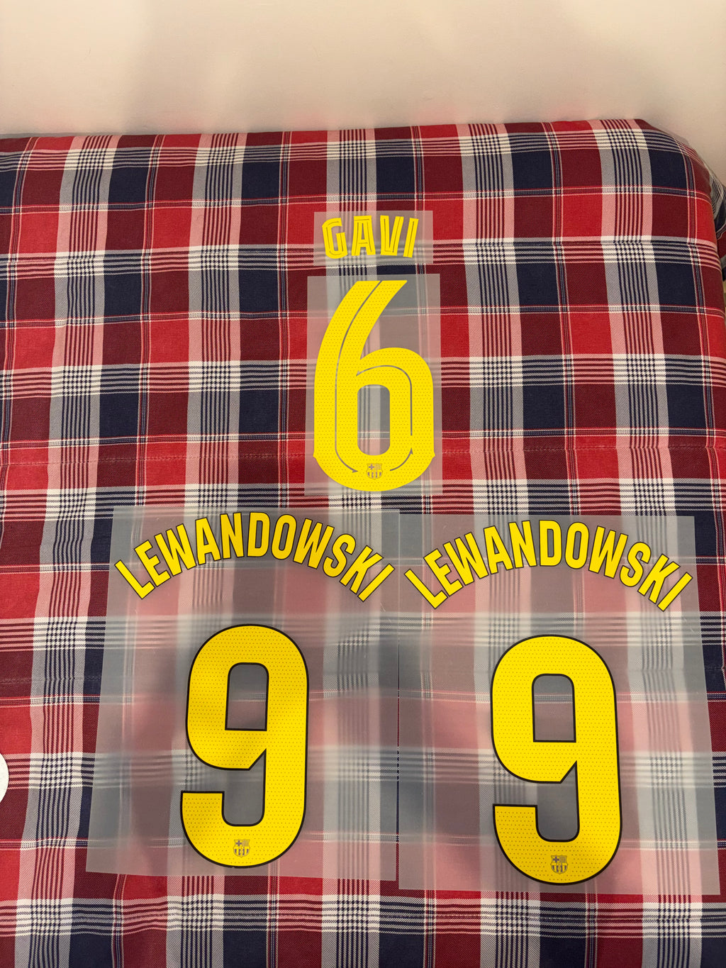 Dorsal original FC Barcelona 25/26 GAVI