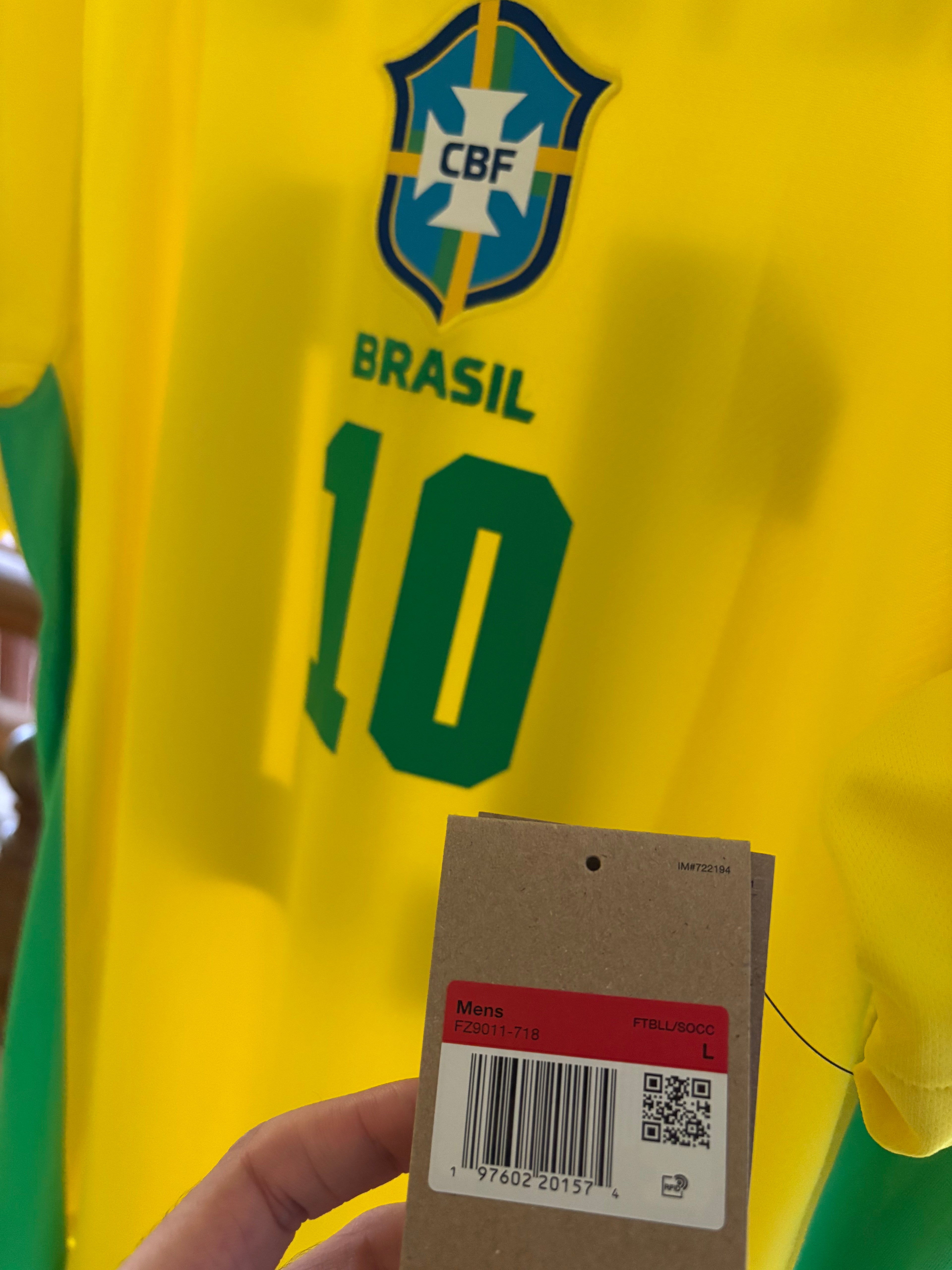 Jersey Selección Nacional de Brasil 25/26 NEYMAR