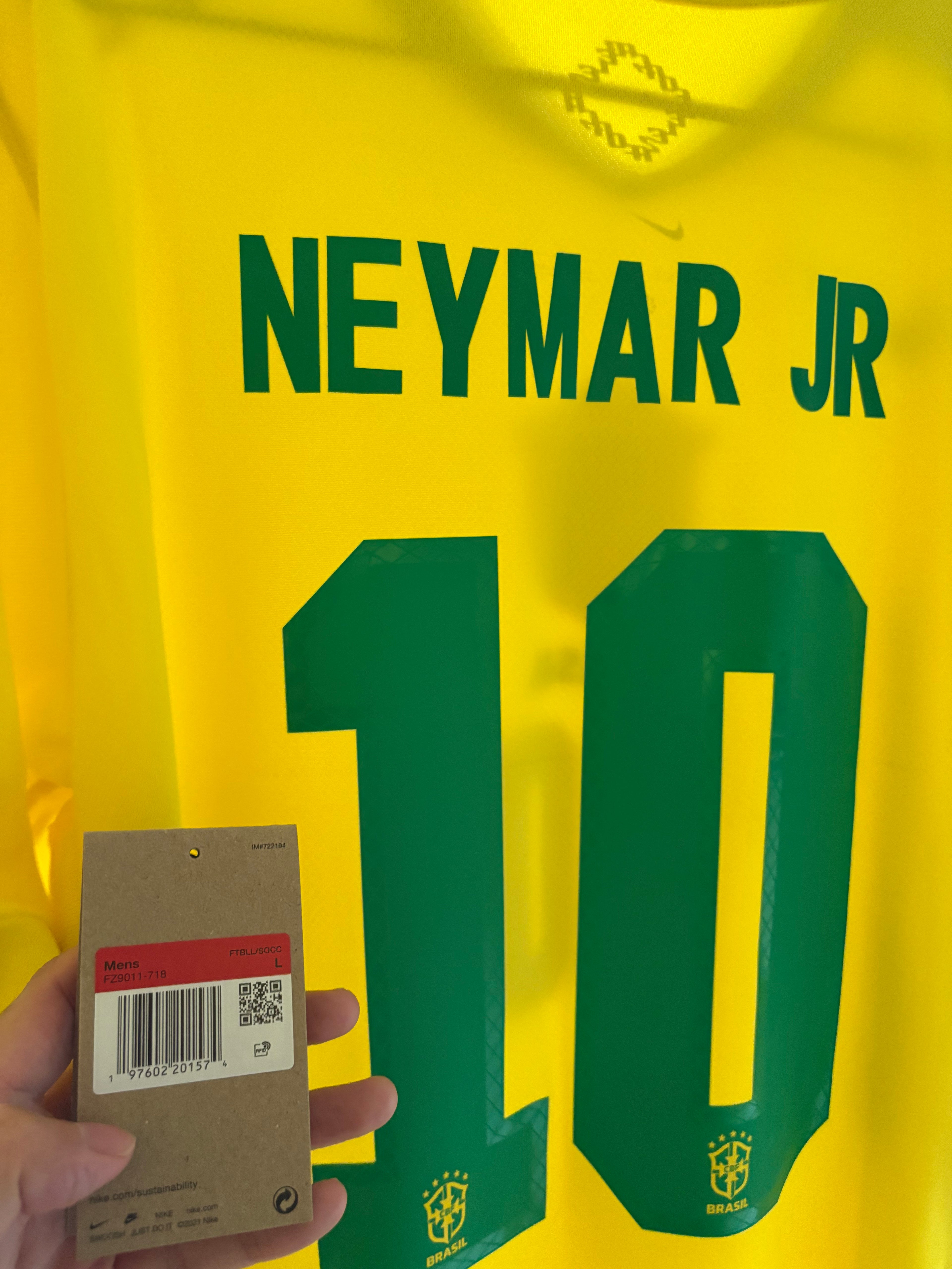 Jersey Selección Nacional de Brasil 25/26 NEYMAR