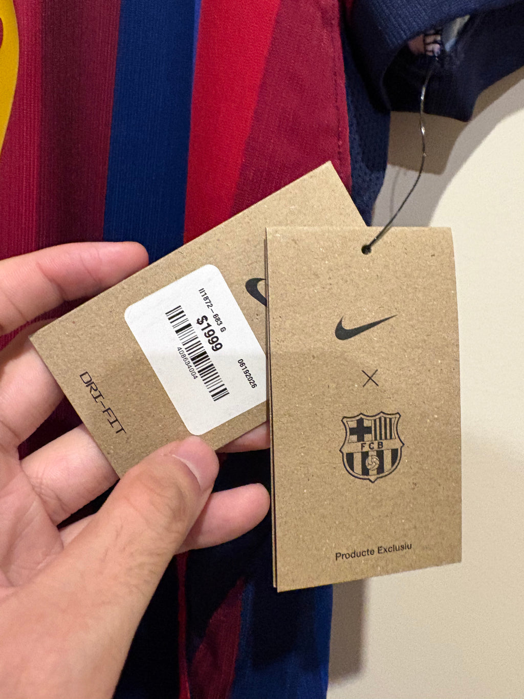 Jersey local FC Barcelona 26/27