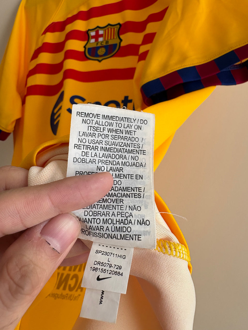 Jersey cuarta equipación FC Barcelona 22/23