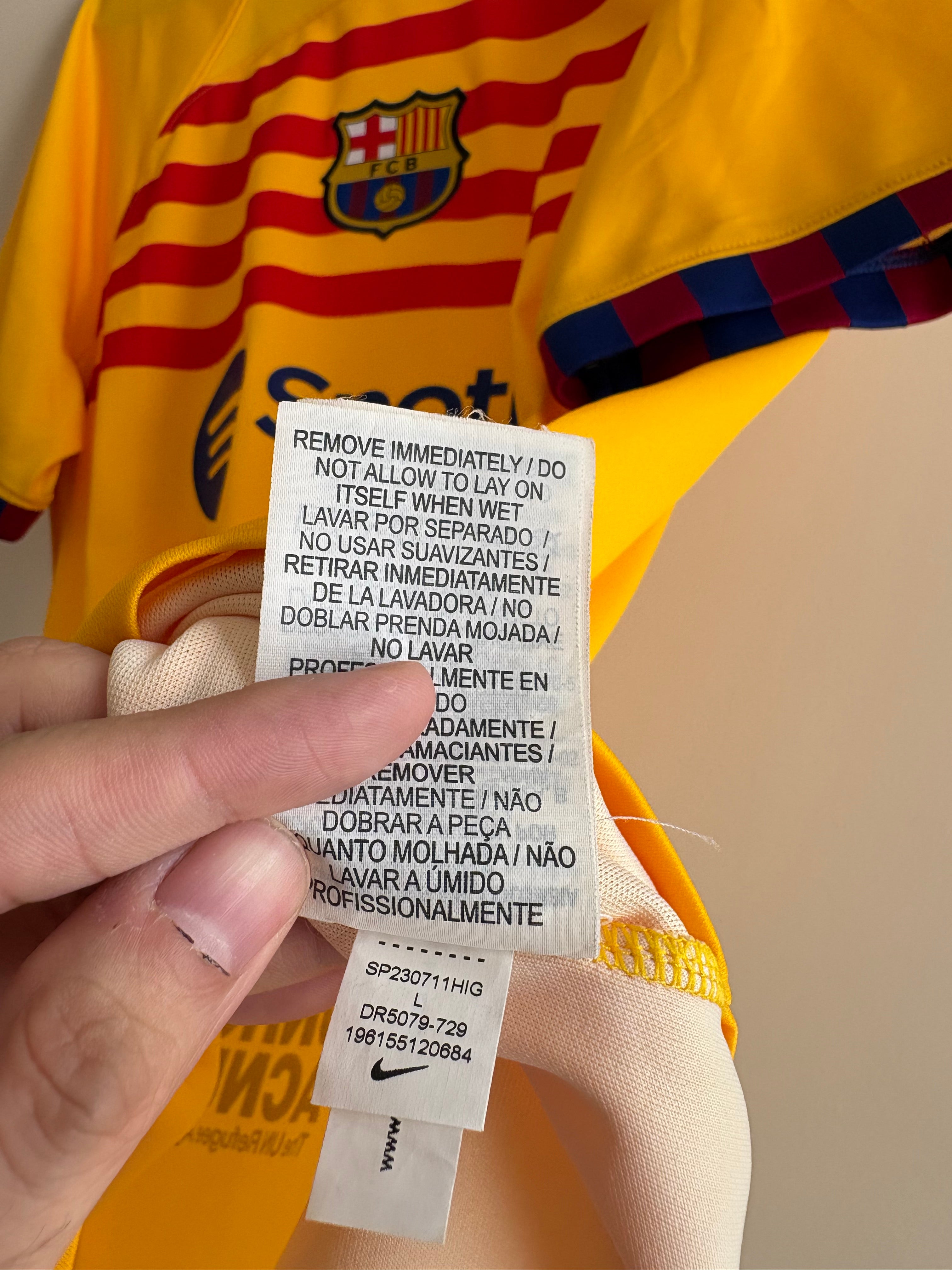 Jersey cuarta equipación FC Barcelona 22/23
