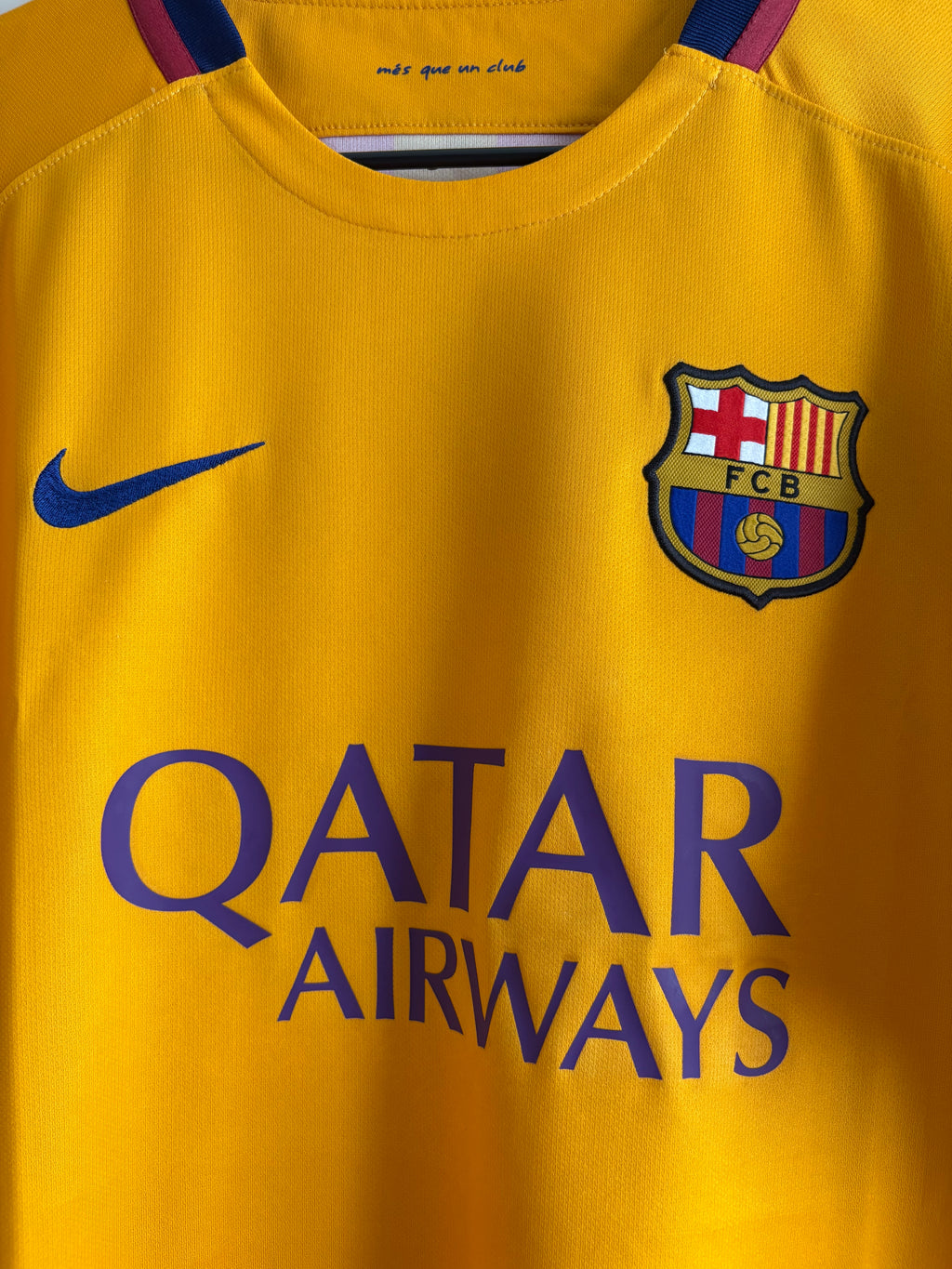 Jersey visitante FC Barcelona 15/16