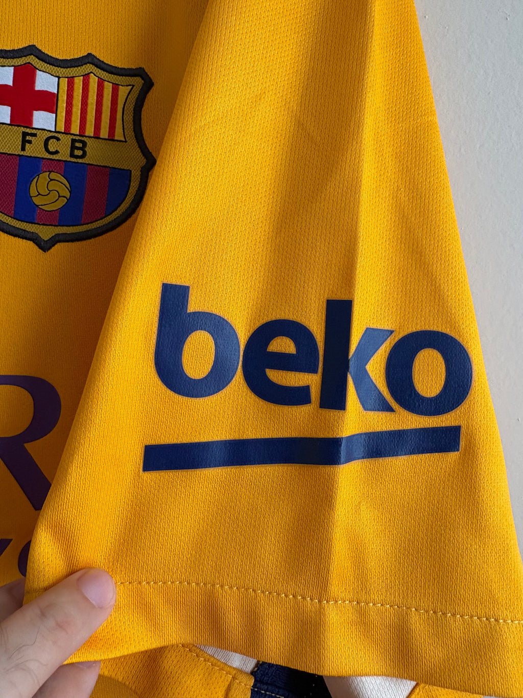 Jersey visitante FC Barcelona 15/16