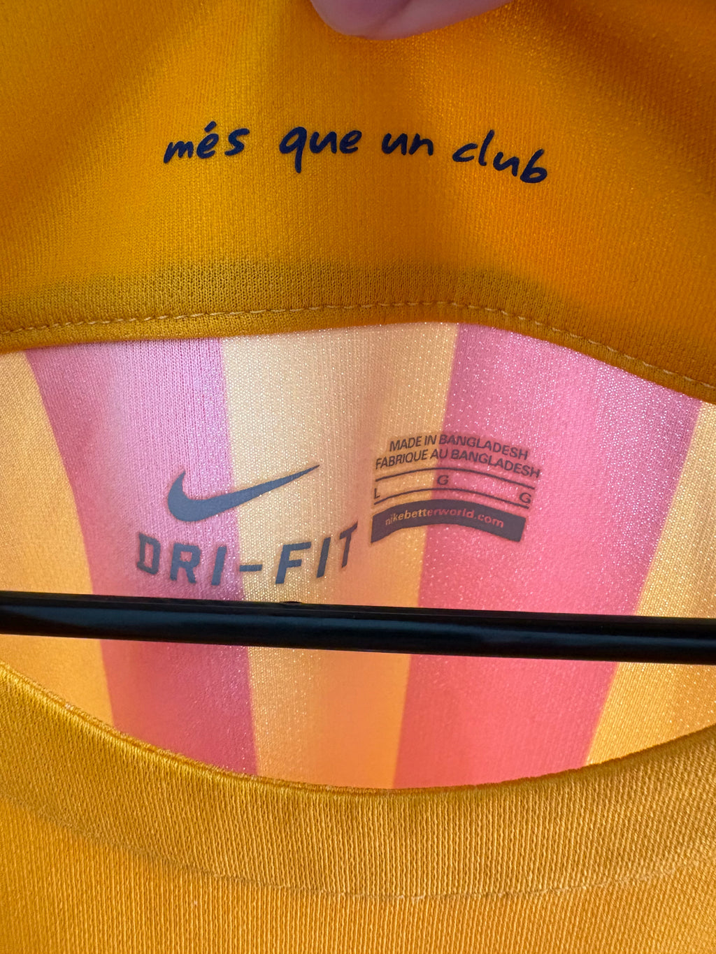 Jersey visitante FC Barcelona 15/16