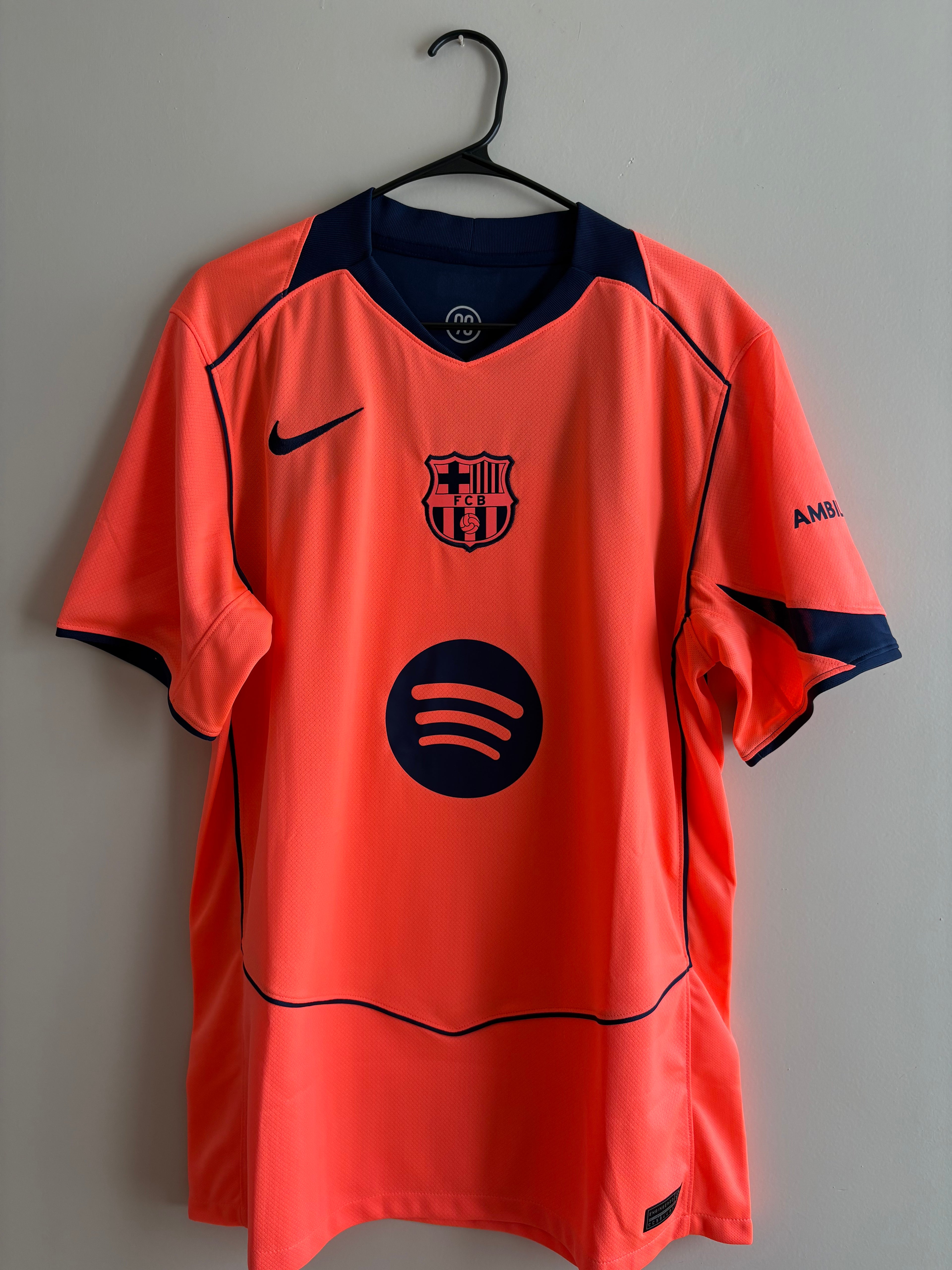Jersey tercera equipación FC Barcelona 25/26
