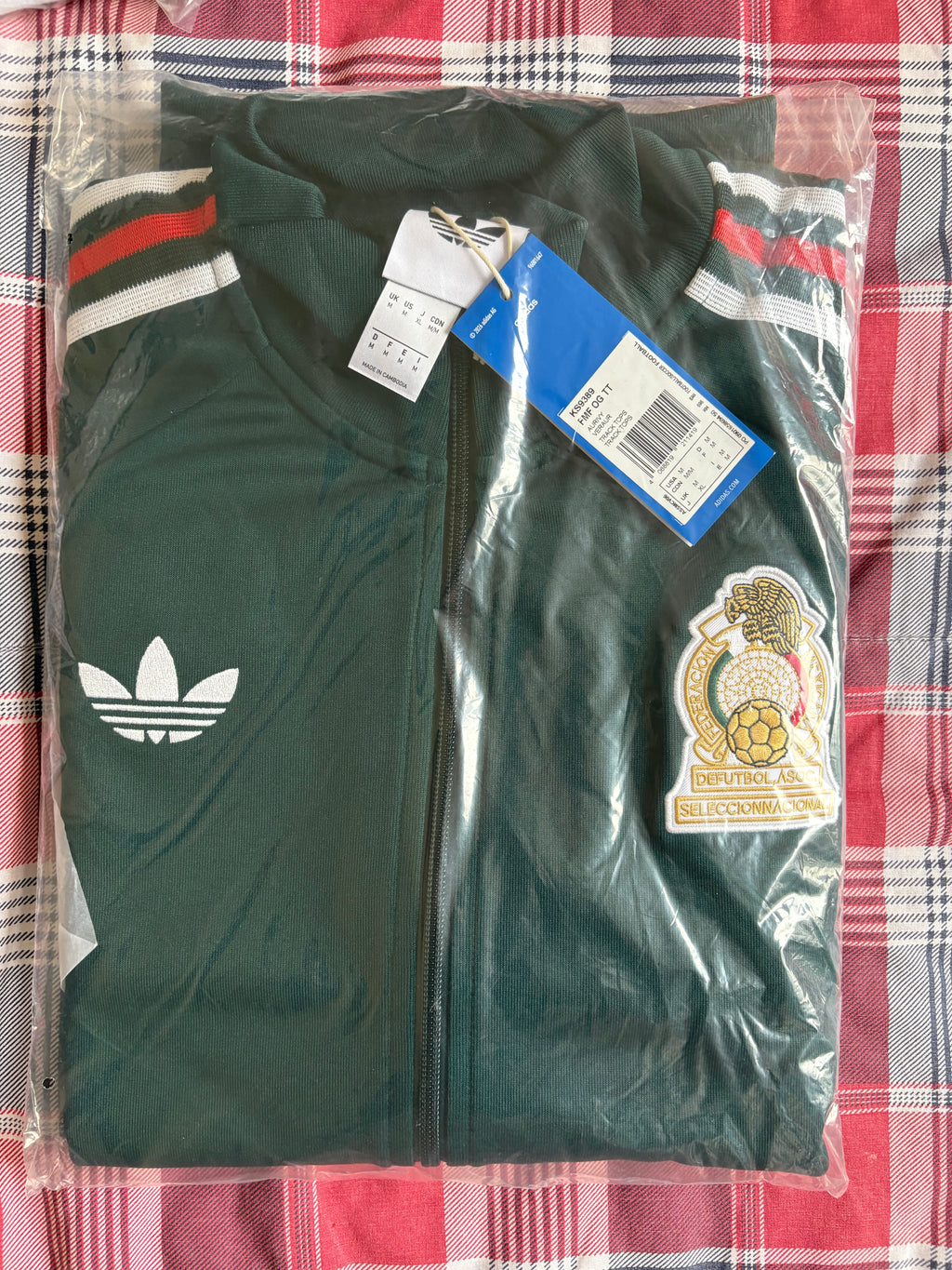 Chamarra Adidas Original Selección Nacional de México