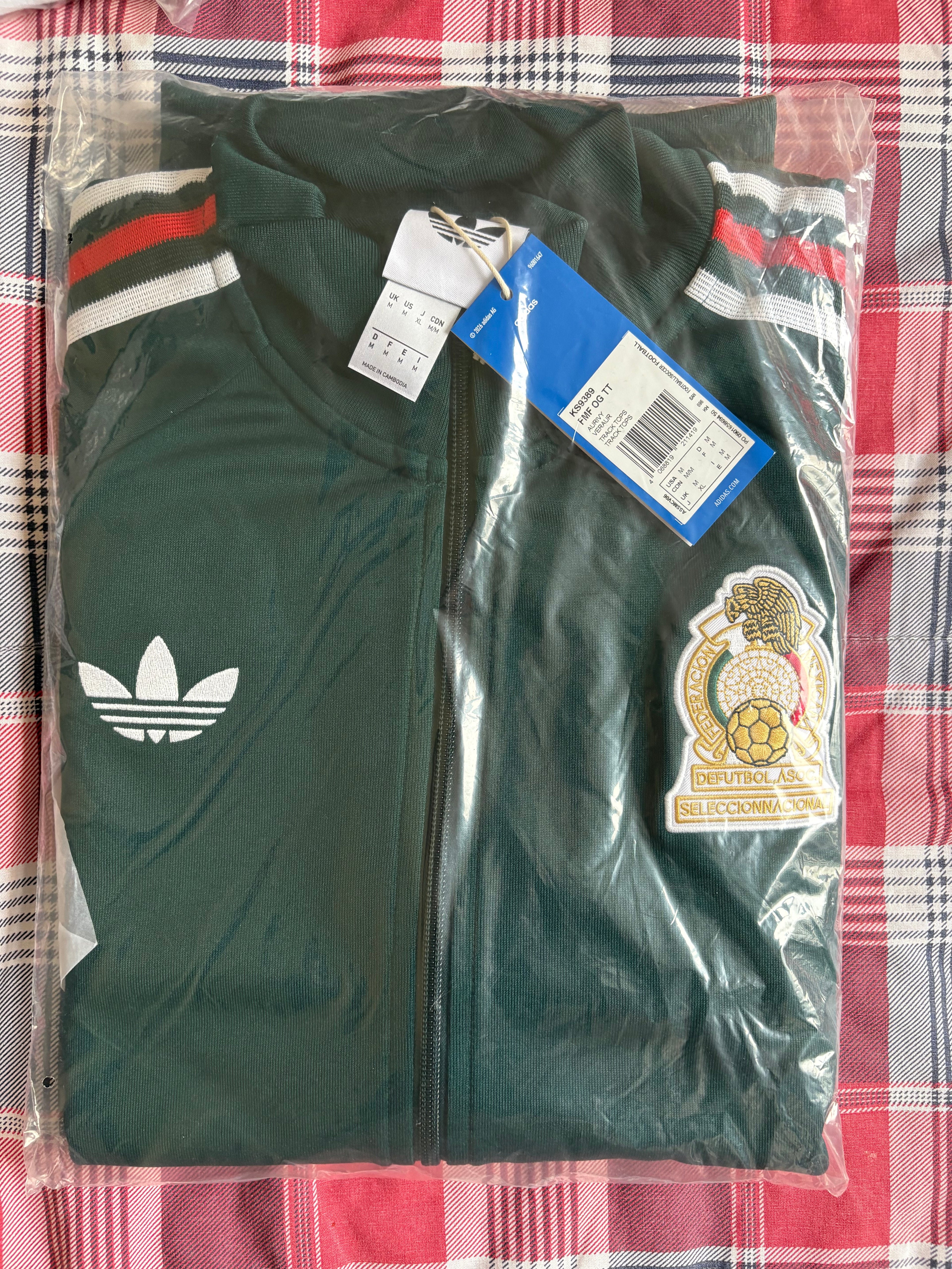 Chamarra Adidas Original Selección Nacional de México