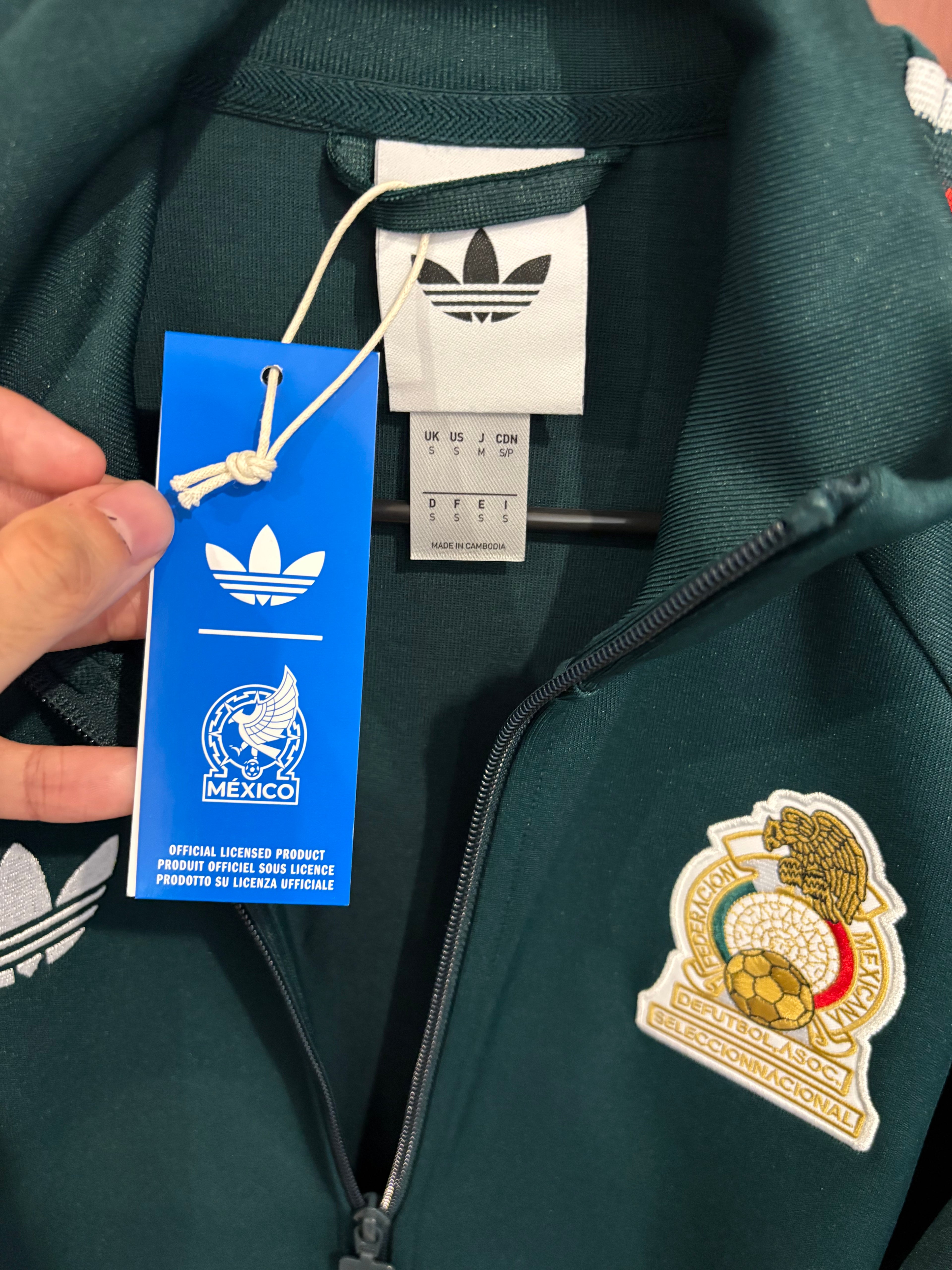 Chamarra Adidas Original Selección Nacional de México