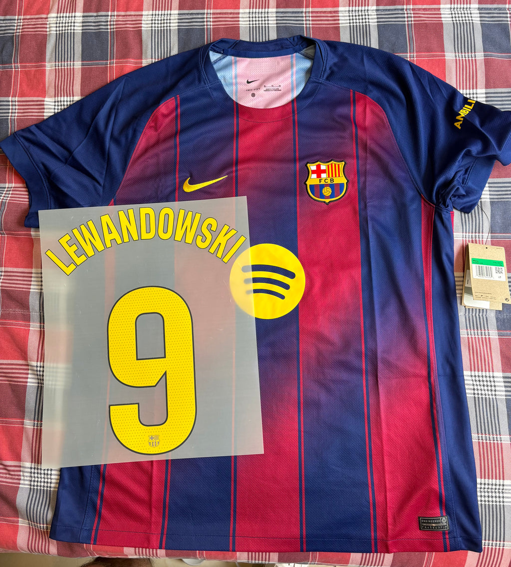Jersey local FC Barcelona 25/26 LEWANDOWSKI