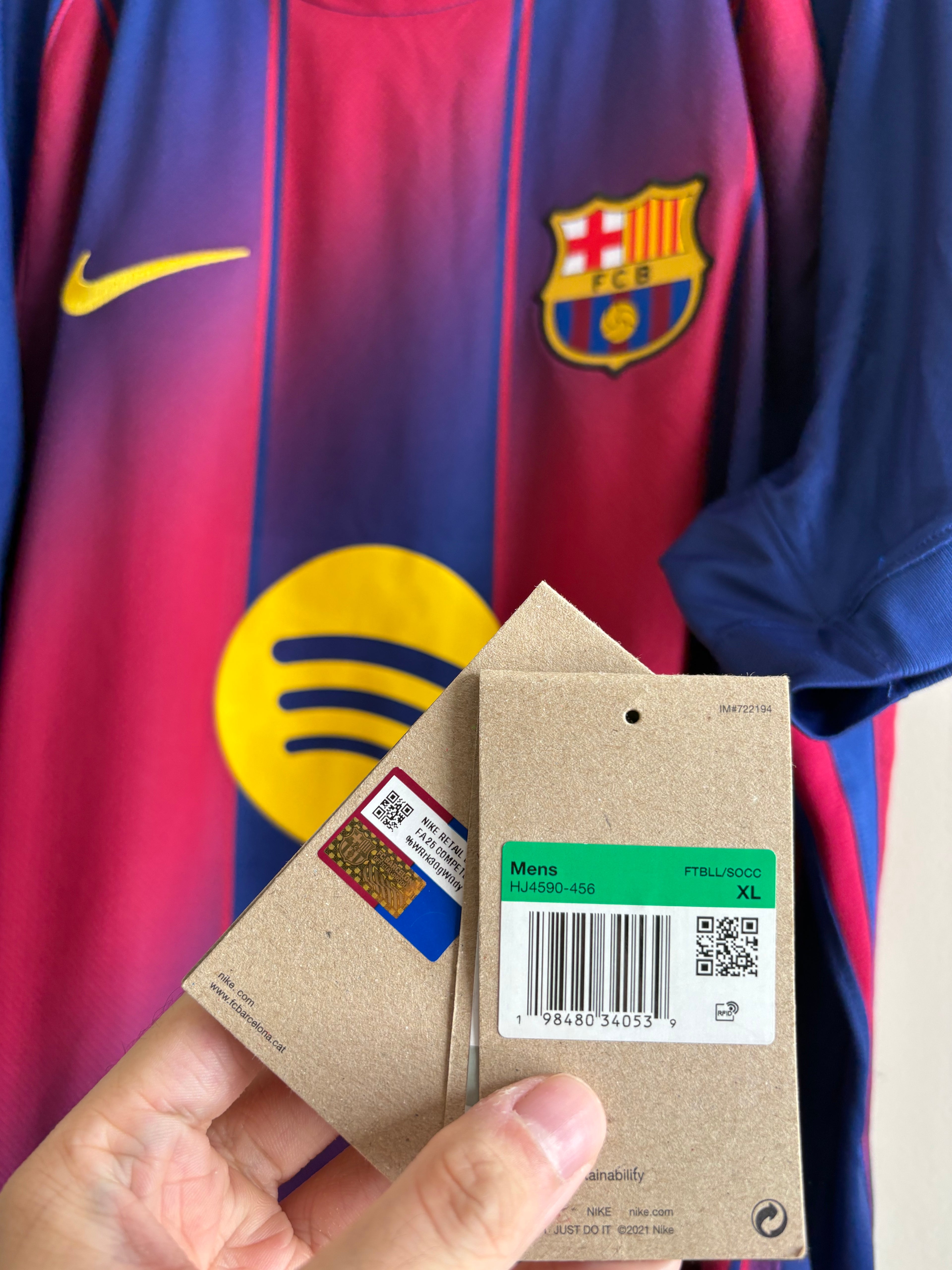 Jersey local FC Barcelona 25/26 LEWANDOWSKI