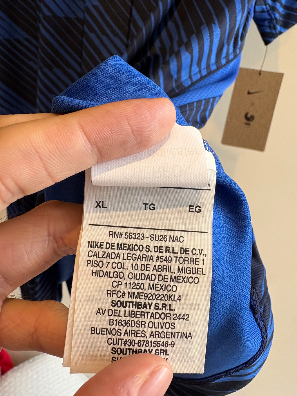 Jersey local Selección Nacional de Francia 2026