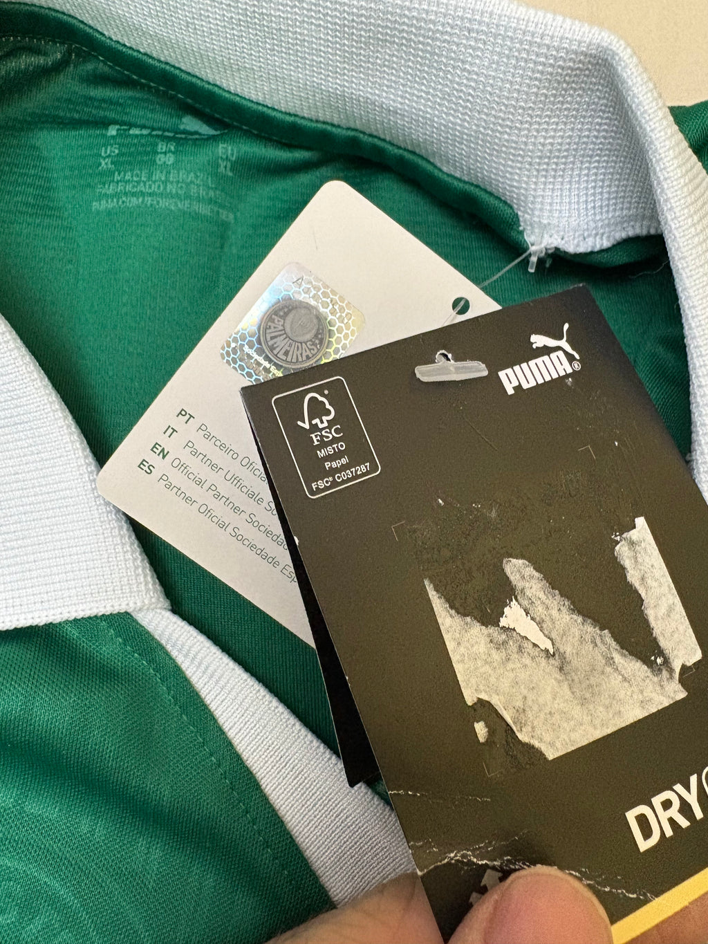 Jersey local Palmeiras 2024