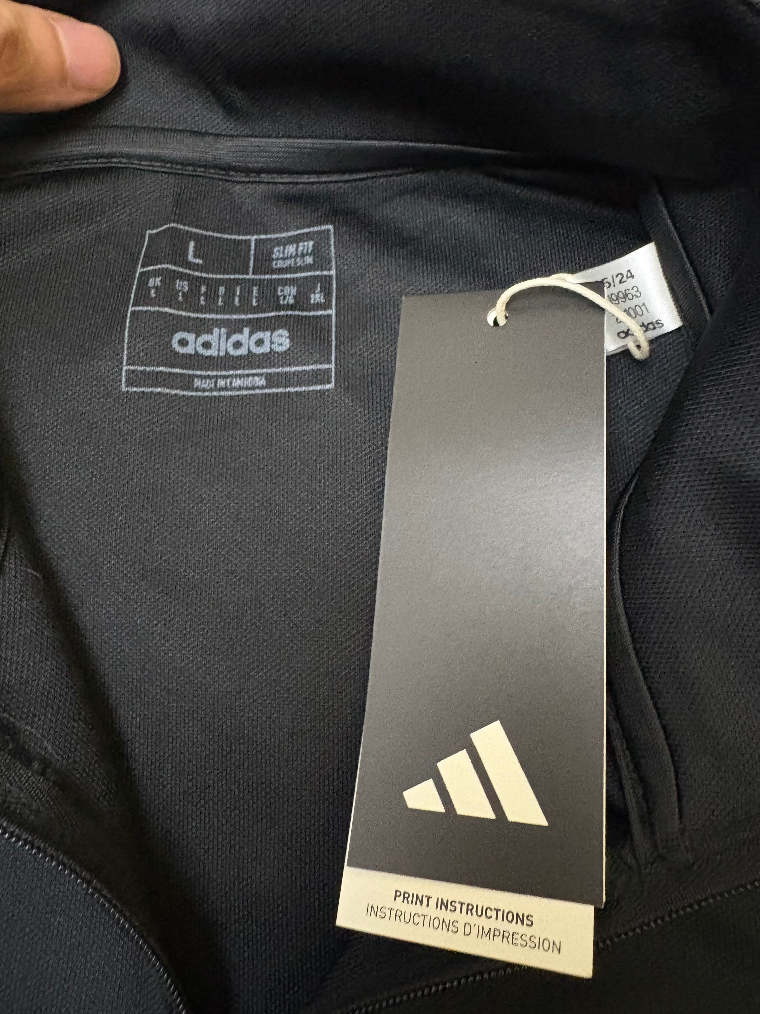 Sudadera de entrenamiento Adidas Tiro 24 (CON ESCUDO DEL REAL MADRID APLICADO)
