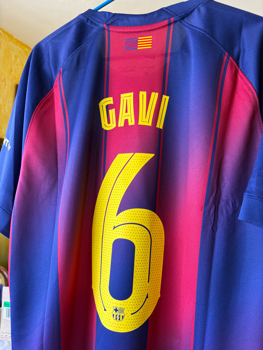 Jersey local FC Barcelona 25/26 GAVI