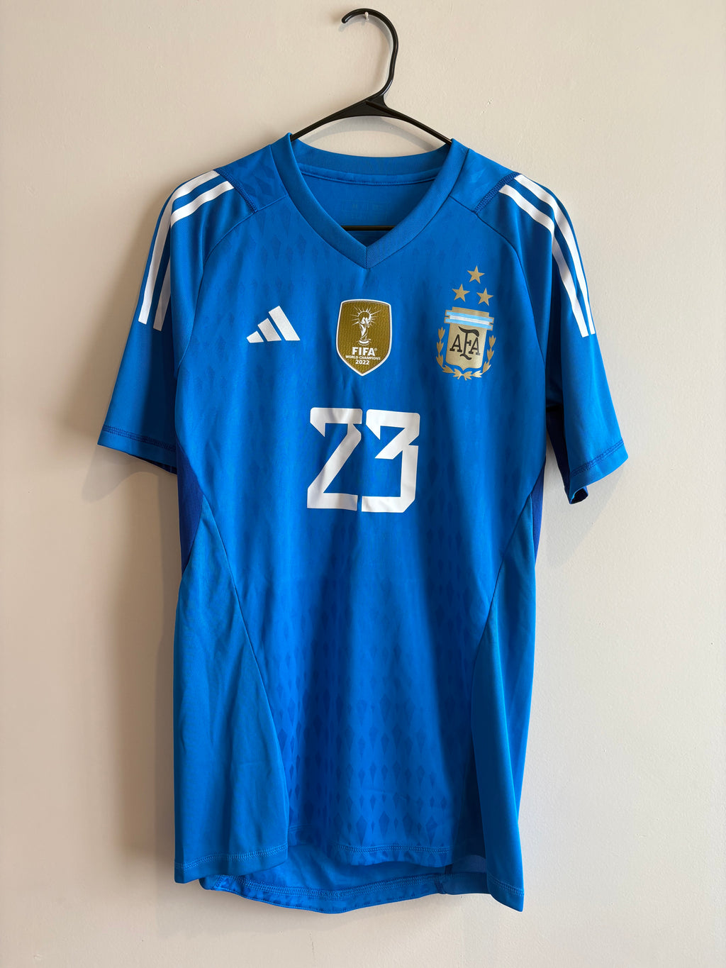 JERSEY DE PORTERO SELECCION NACIONAL DE ARGENTINA DIBU MARTINEZ