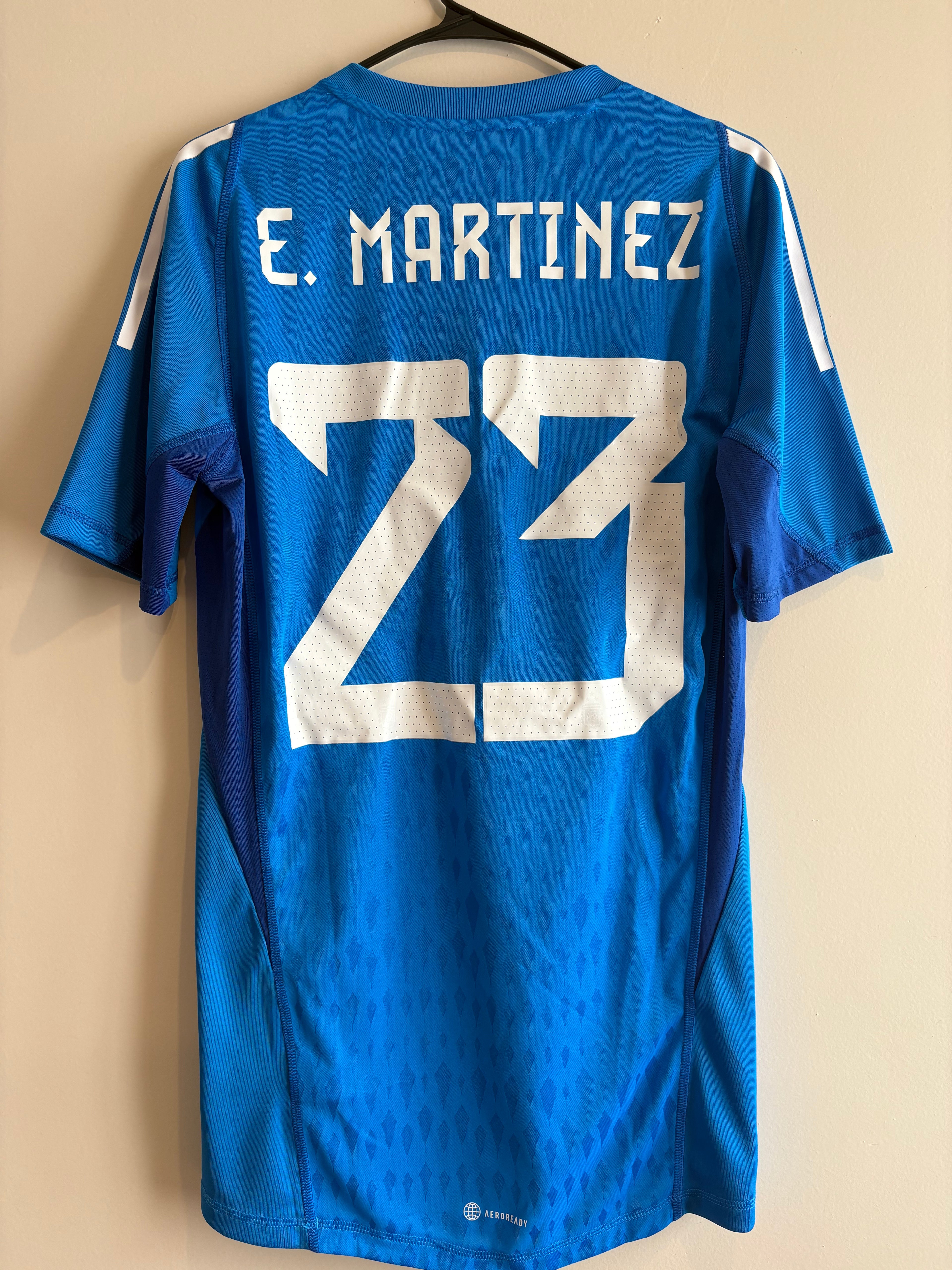 JERSEY DE PORTERO SELECCION NACIONAL DE ARGENTINA DIBU MARTINEZ