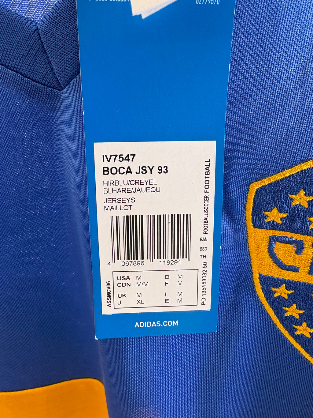 Jersey Boca Juniors Reedición 1993