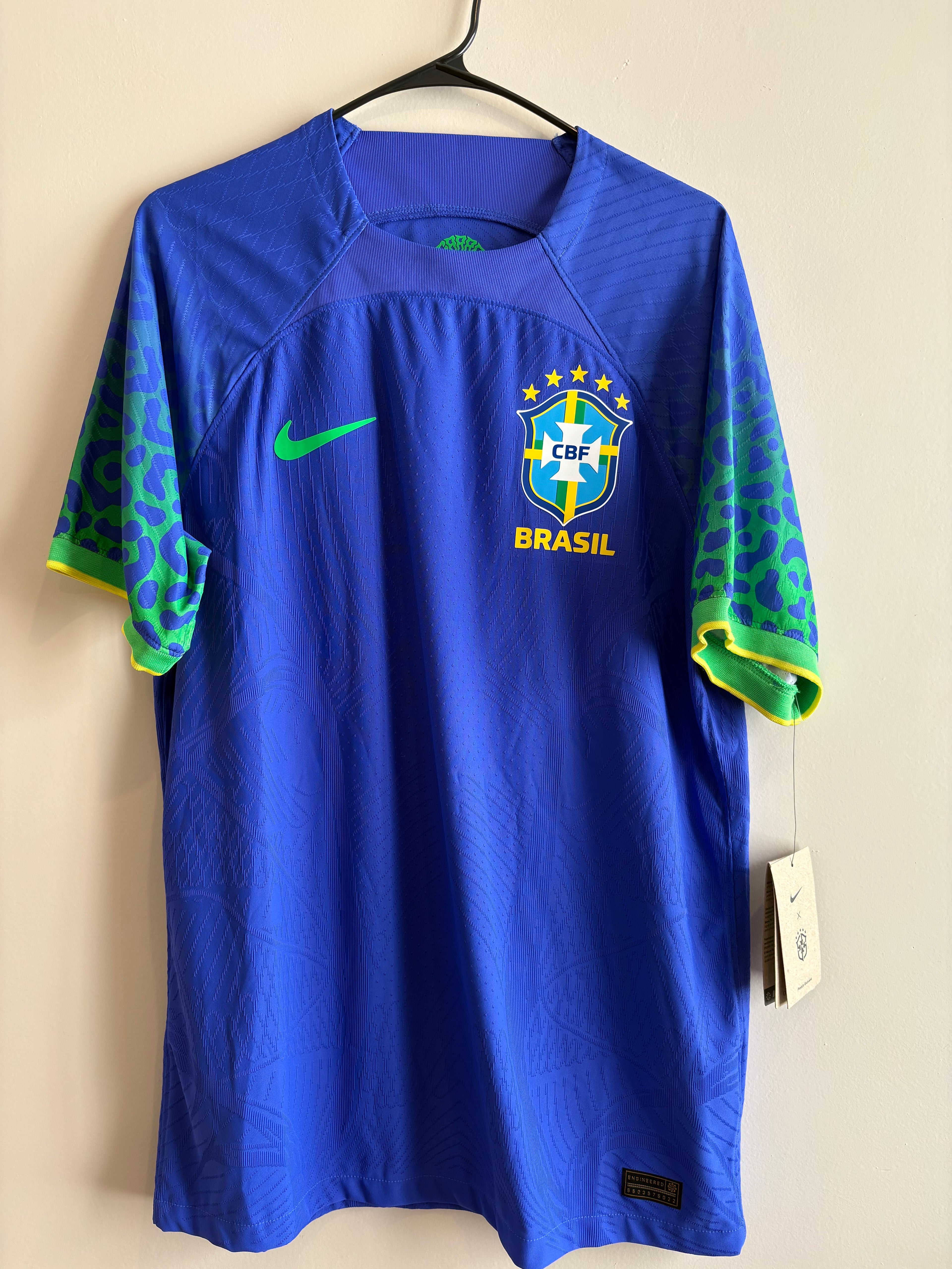 Jersey visitante Brasil 2022  VINI JR