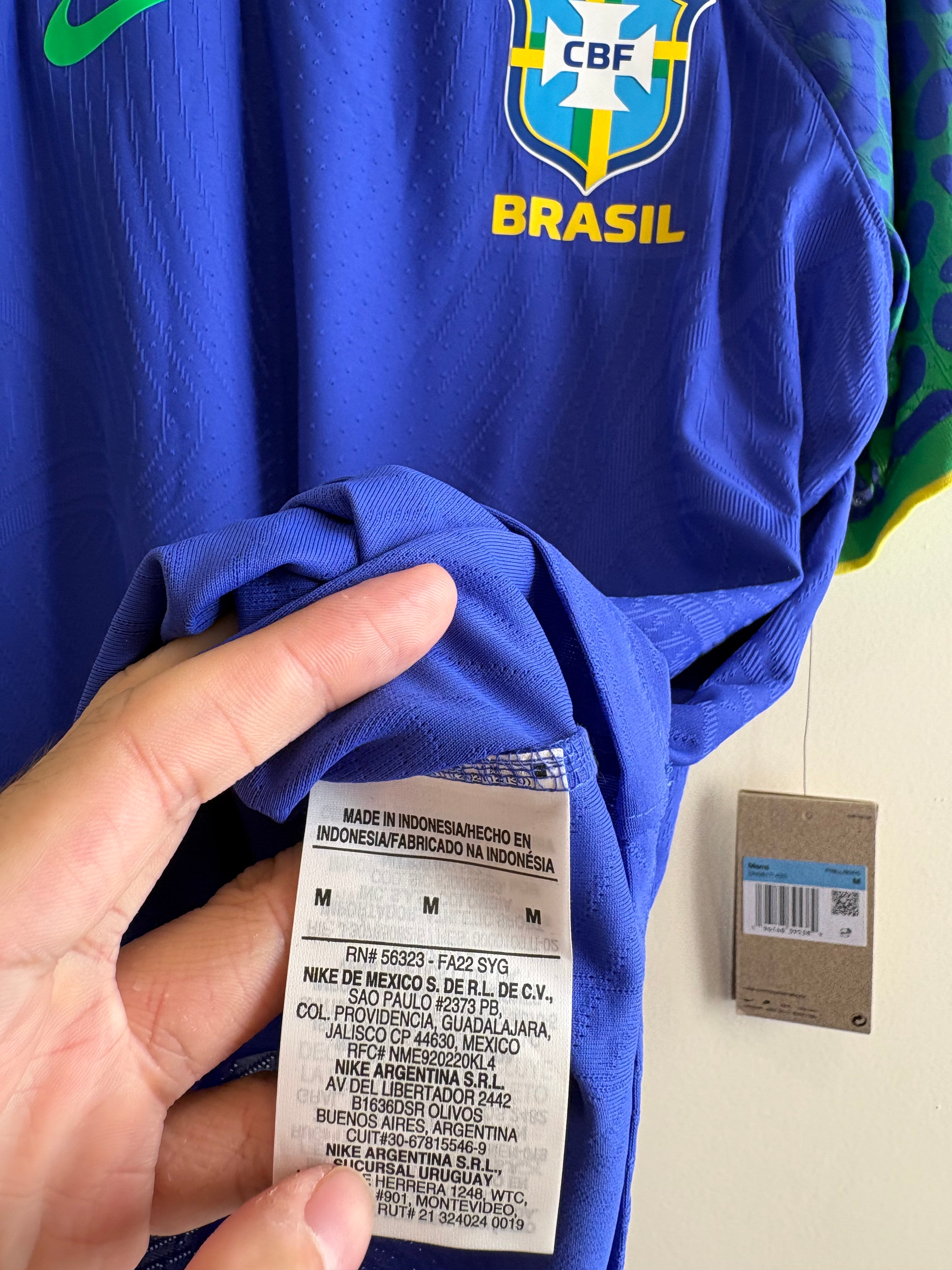 Jersey visitante Brasil 2022  VINI JR