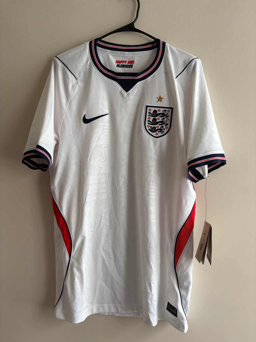 Jersey local Selección Nacional de  Inglaterra 26/27