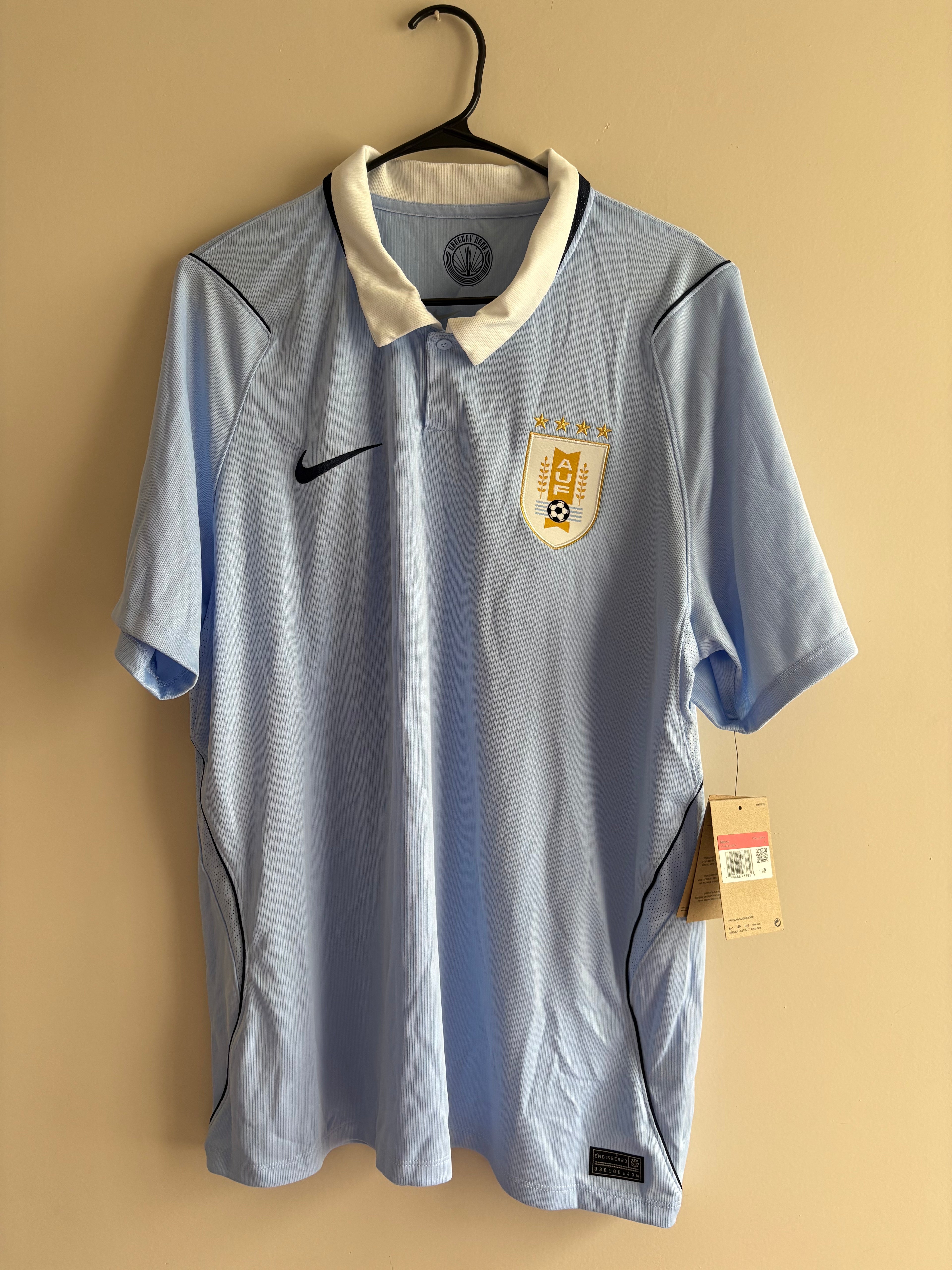 Jersey local Selección Nacional de Uruguay 26/27