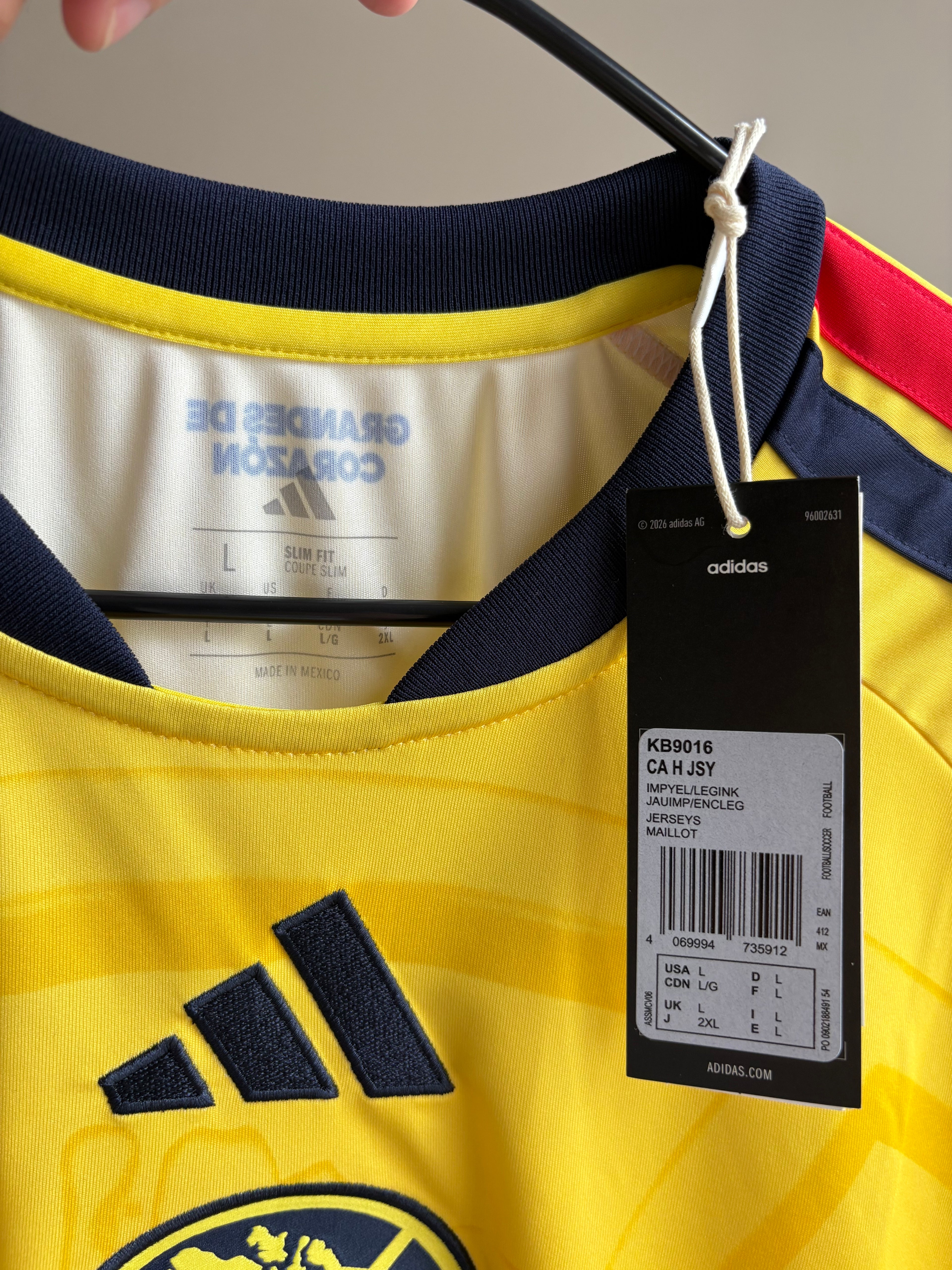 Jersey Local Club América 26/27