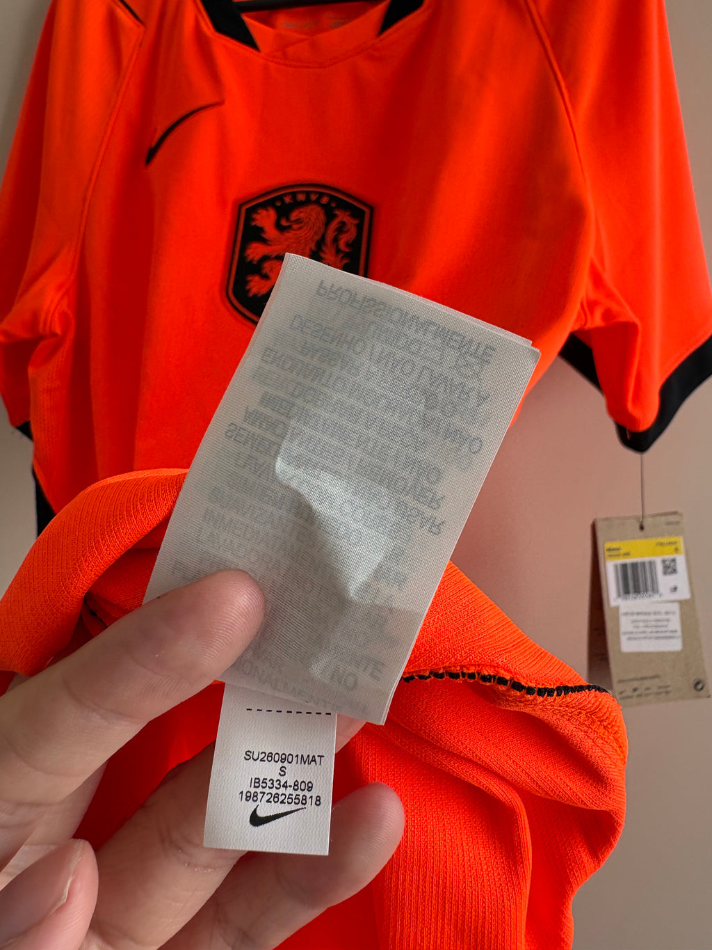 Jersey local Selección Nacional de Países Bajos