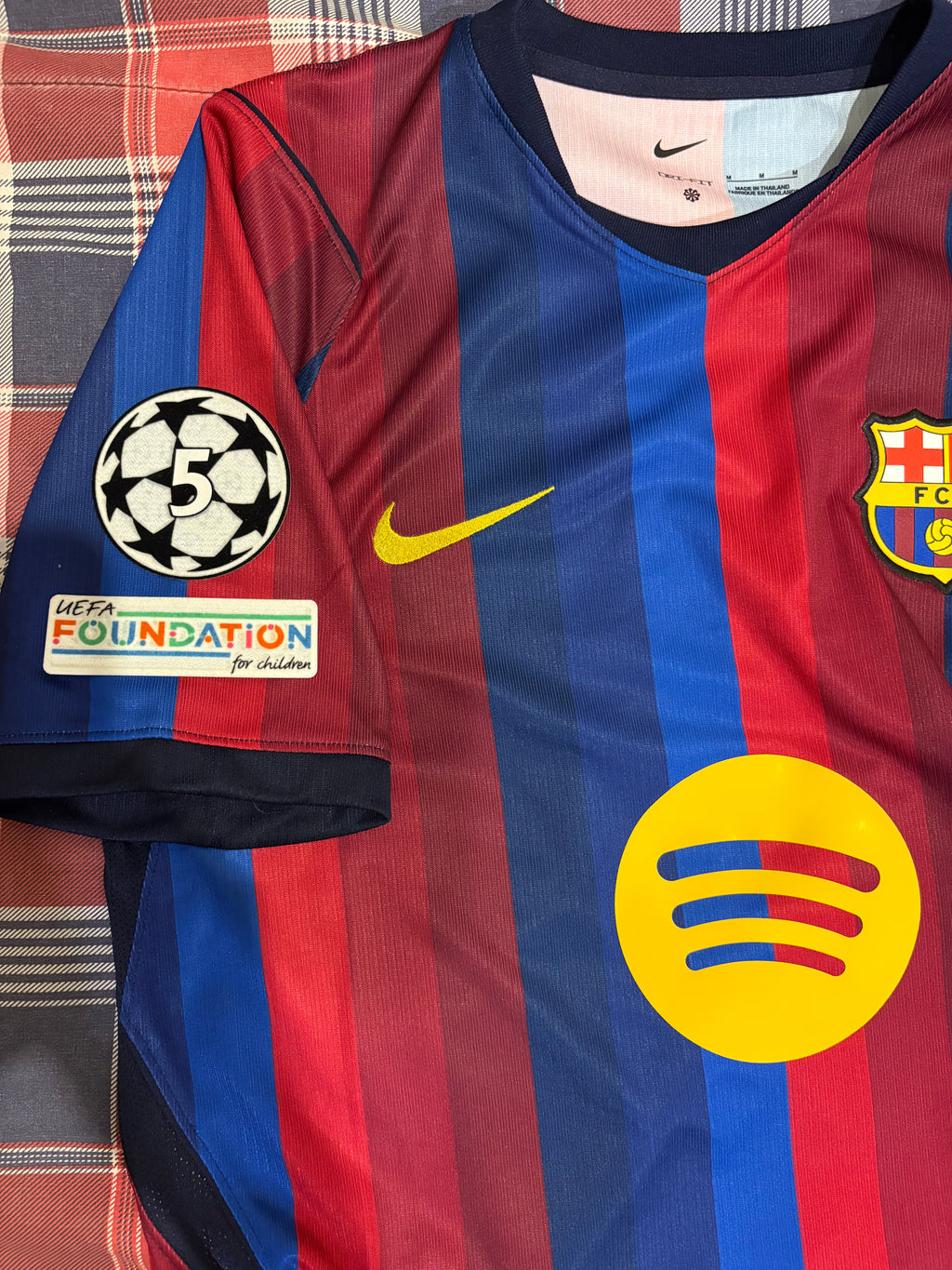 Set Parches Champions League Barcelona 2026/27