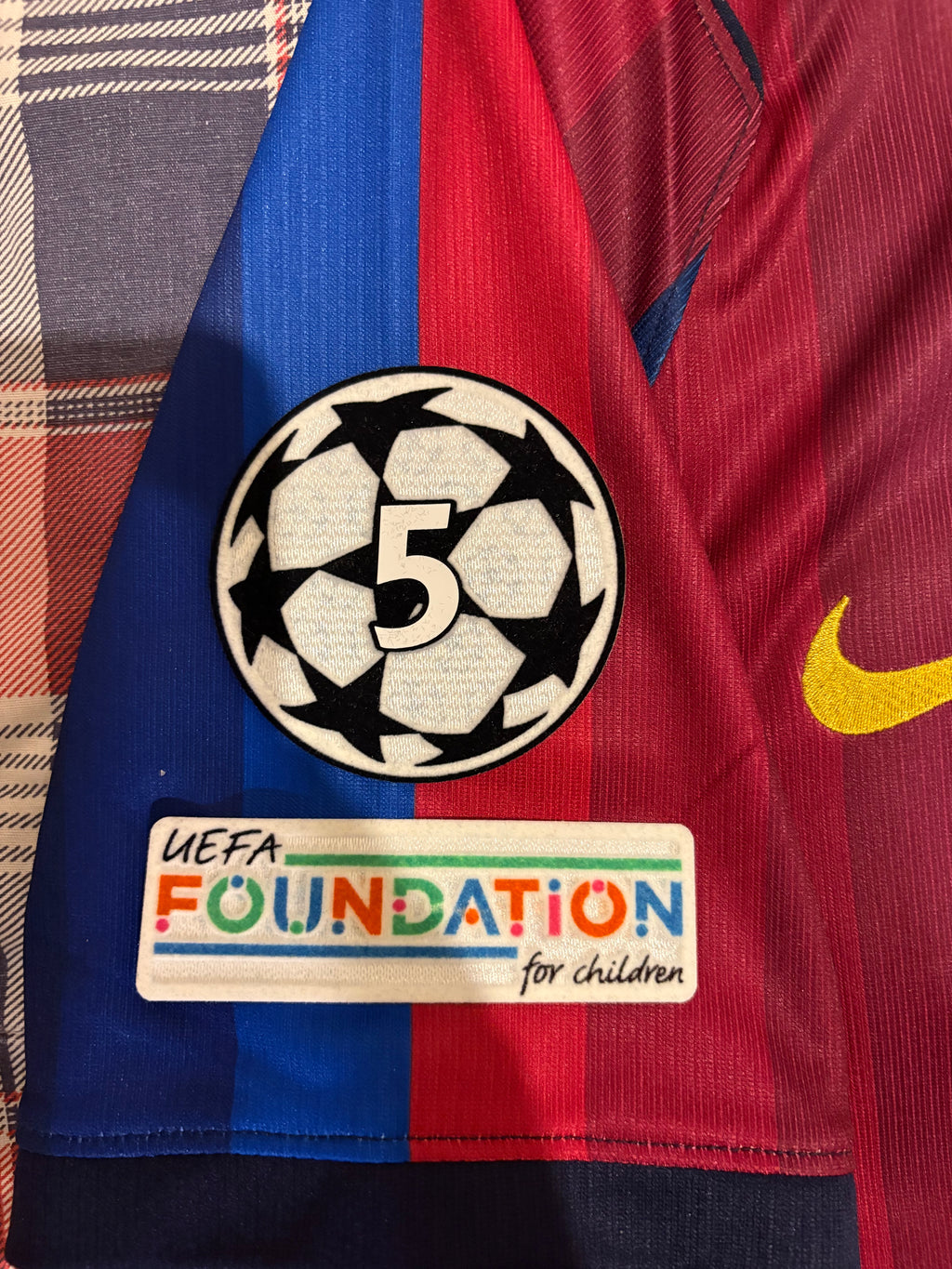 Set Parches Champions League Barcelona 2026/27