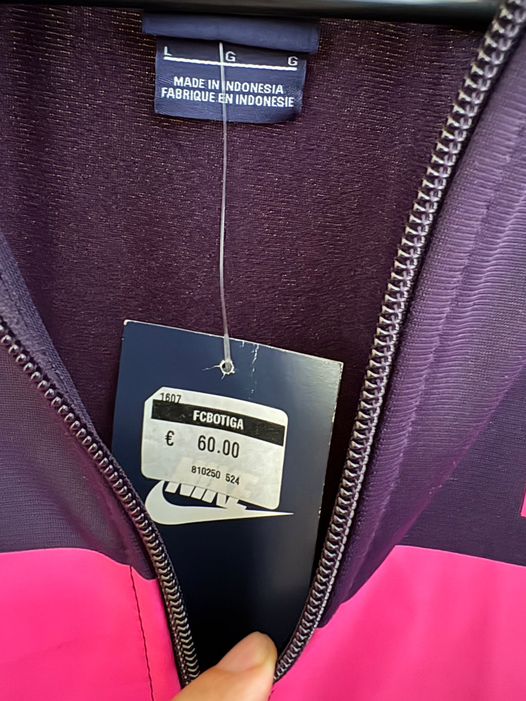 Chamarra con cierre FC Barcelona