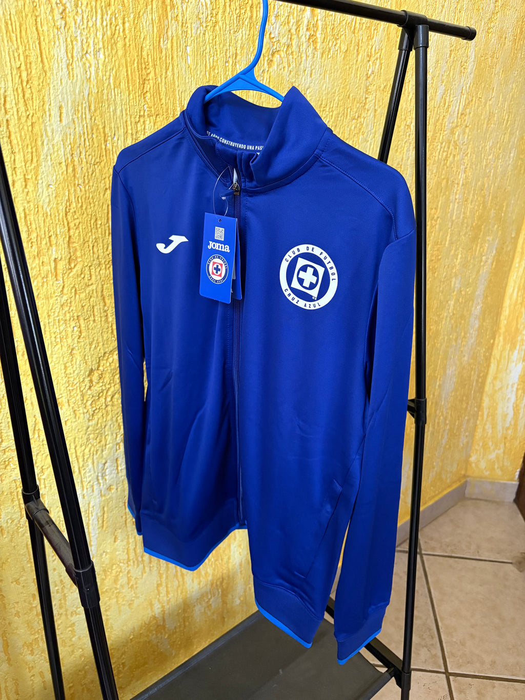 Chamarra de cierre completo Cruz Azul