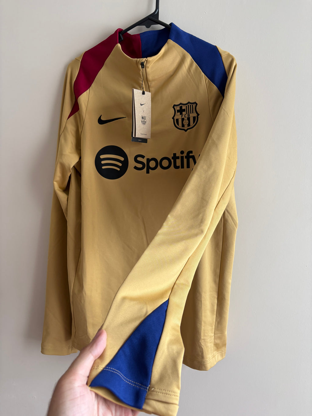 Sudadera de entrenamiento del Staff técnico FC Barcelona