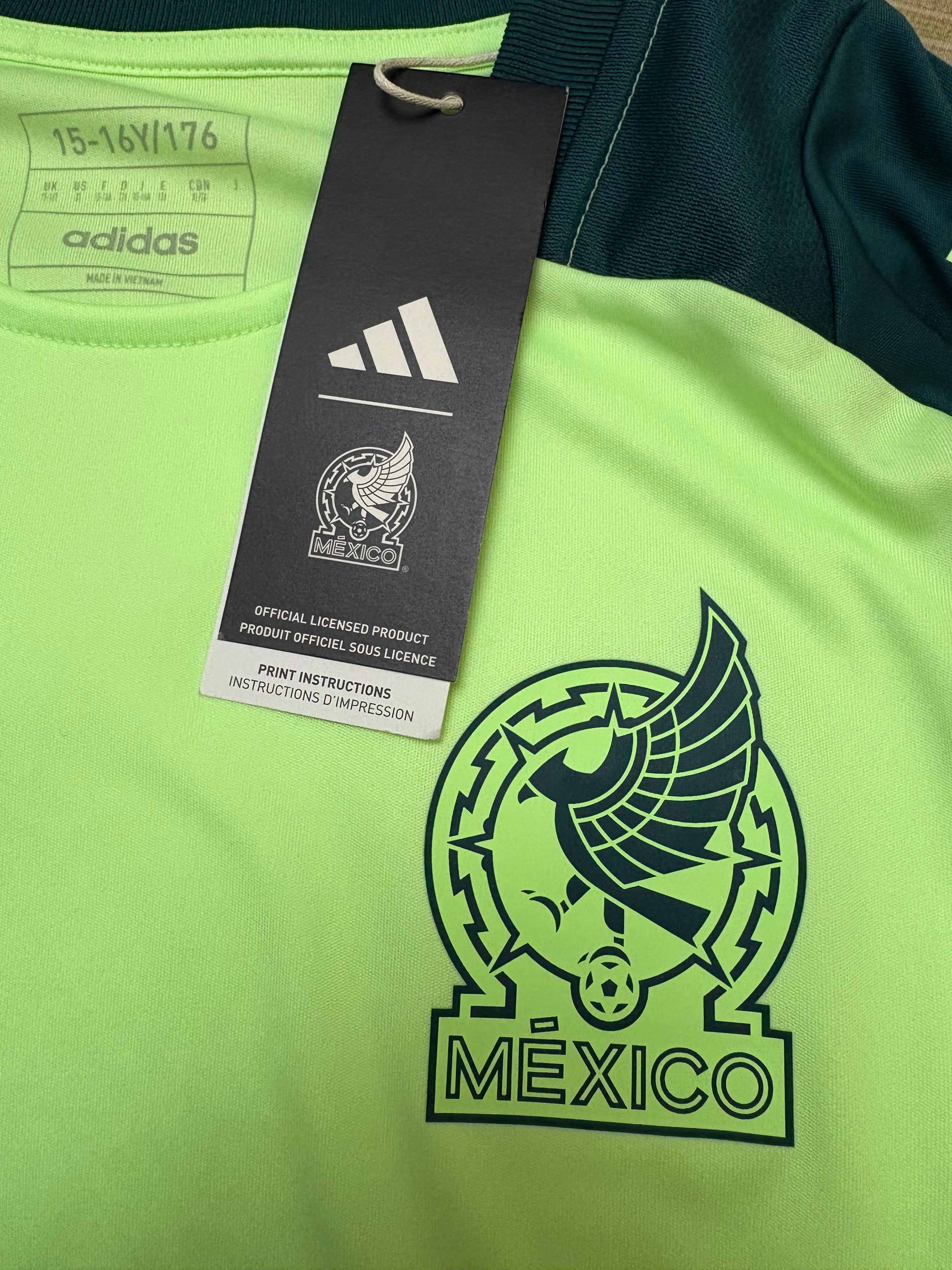 Jersey de entrenamiento Selección Nacional de México (PARA NIÑOS)