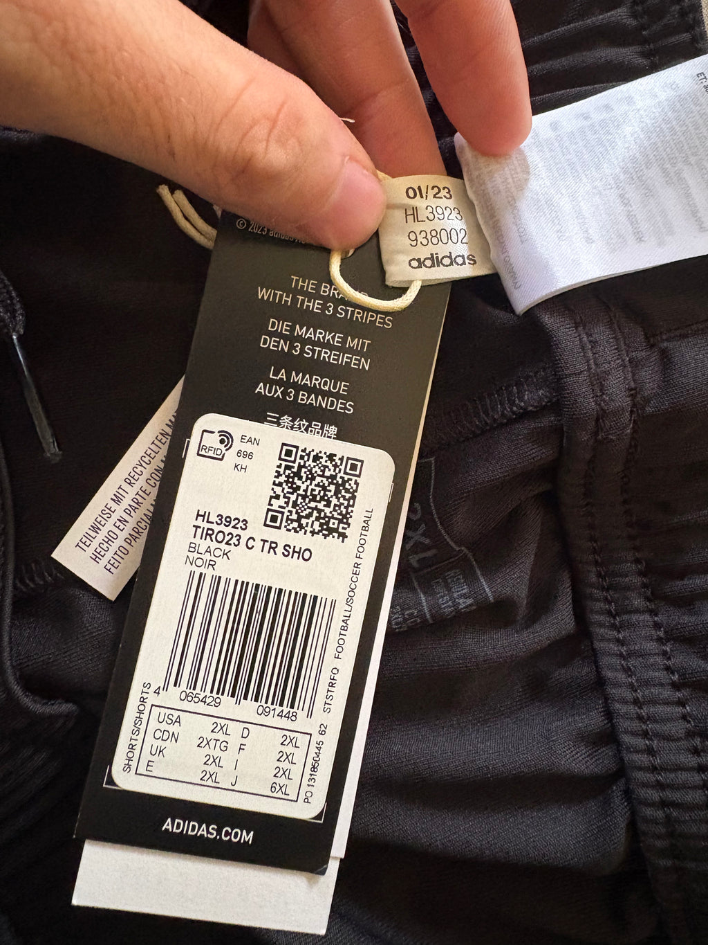 Shorts de entrenamiento Leeds United