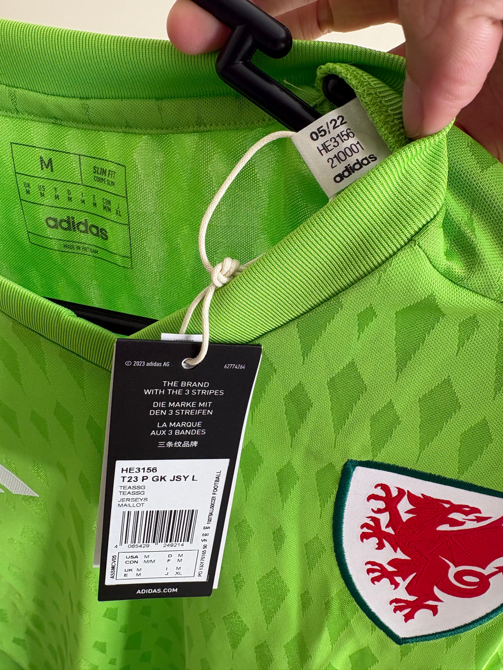 Jersey de Portero Selección Nacional de Gales