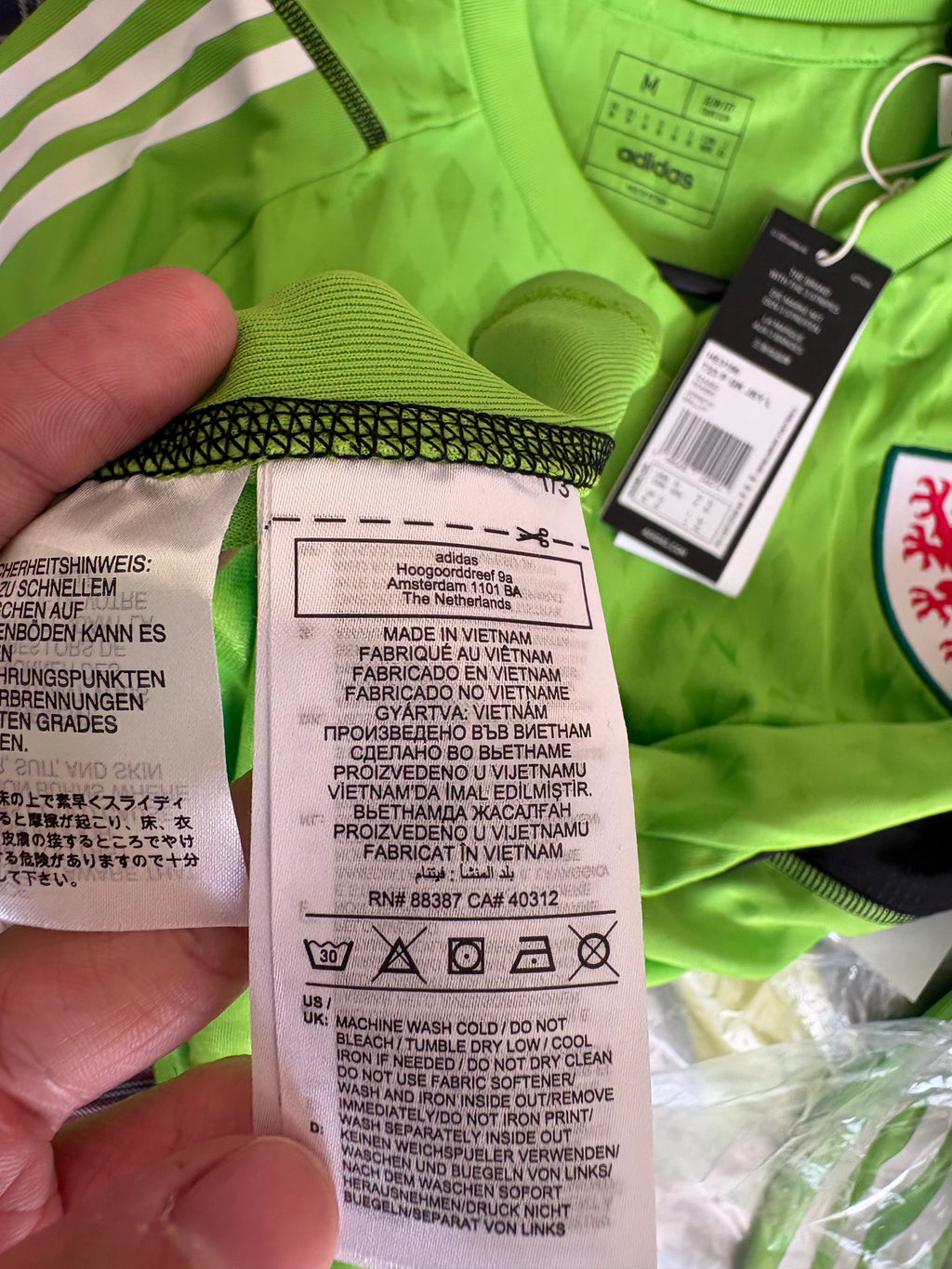 Jersey de Portero Selección Nacional de Gales