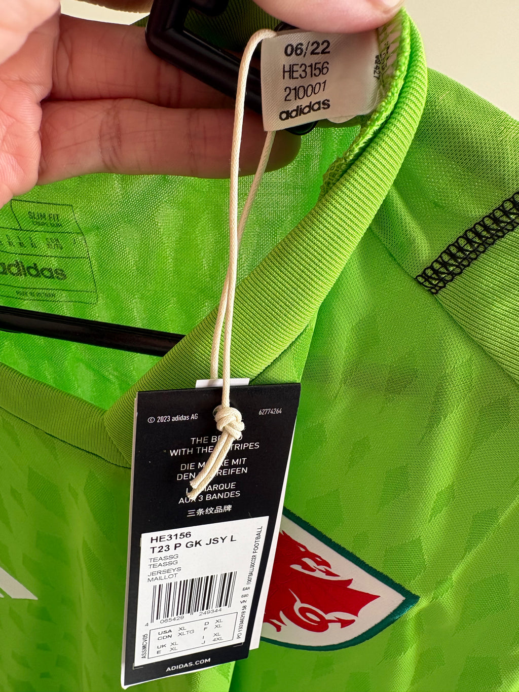 Jersey de Portero Selección Nacional de Gales