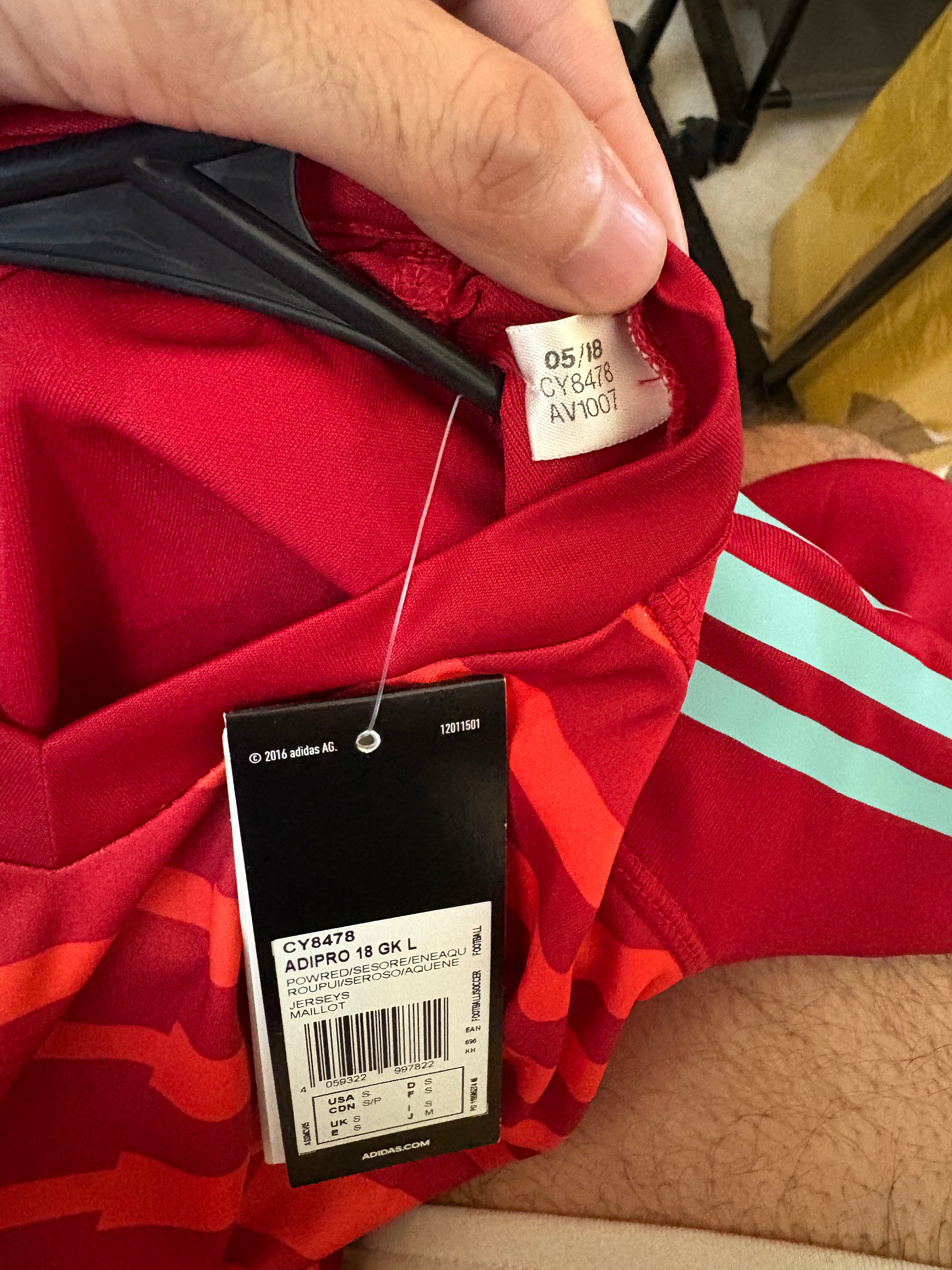 Jersey de Portero Adidas AdiPro 18