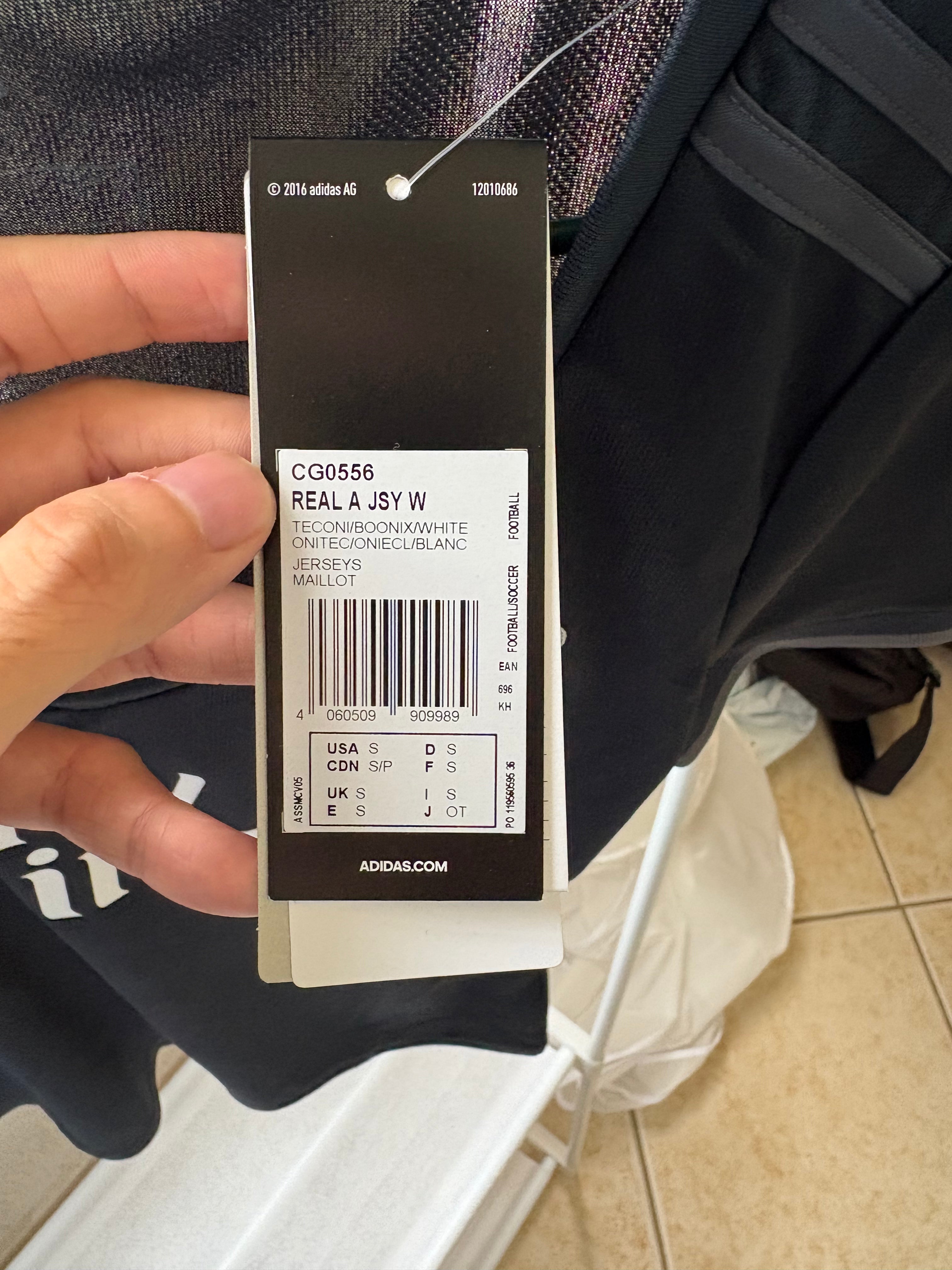 Jersey visitante Real Madrid (PARA MUJER)